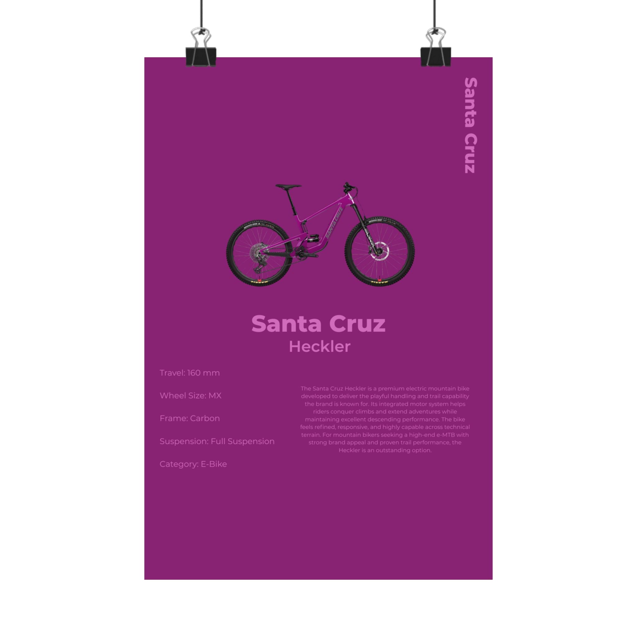 Santa Cruz Heckler Poster