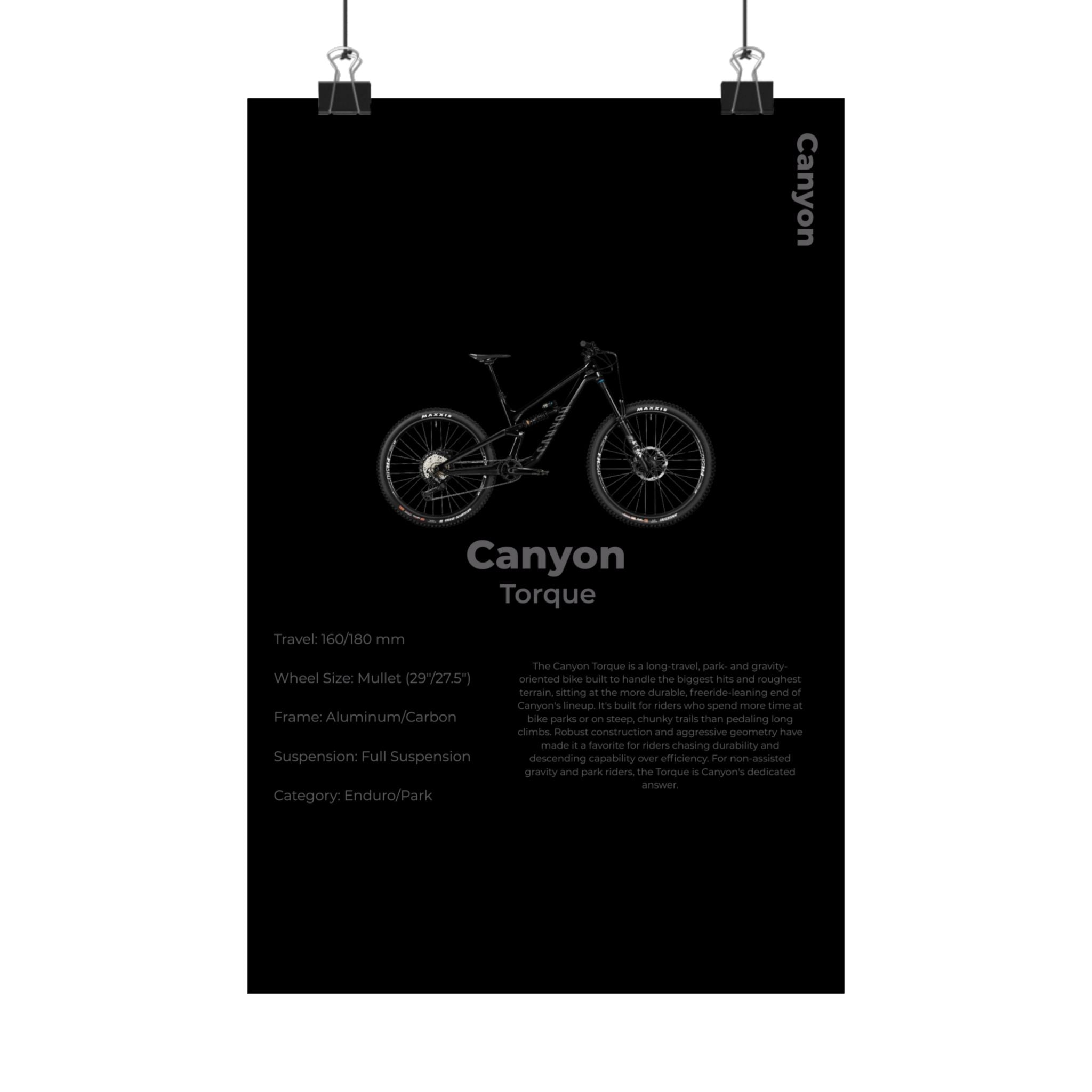 Canyon Torque Poster