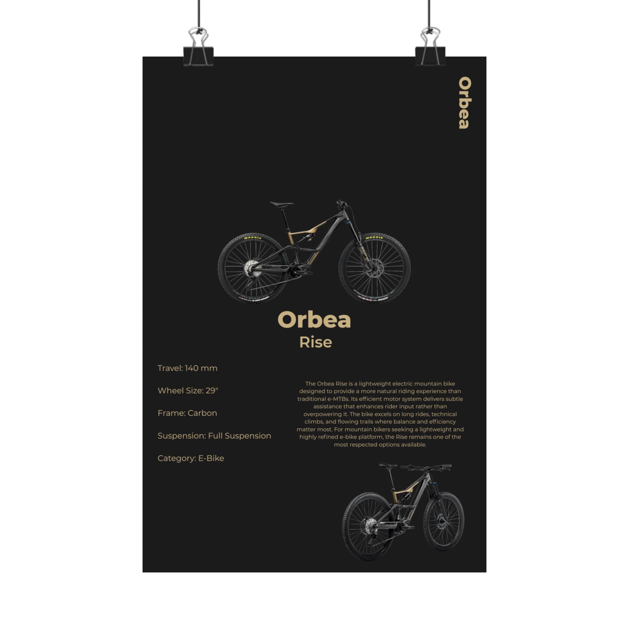 Orbea Rise Poster