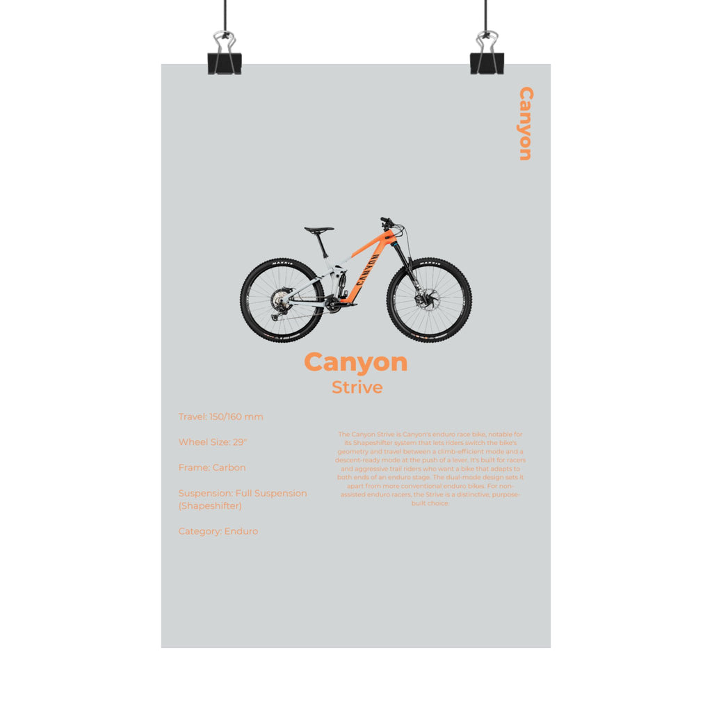 Canyon Strive Poster