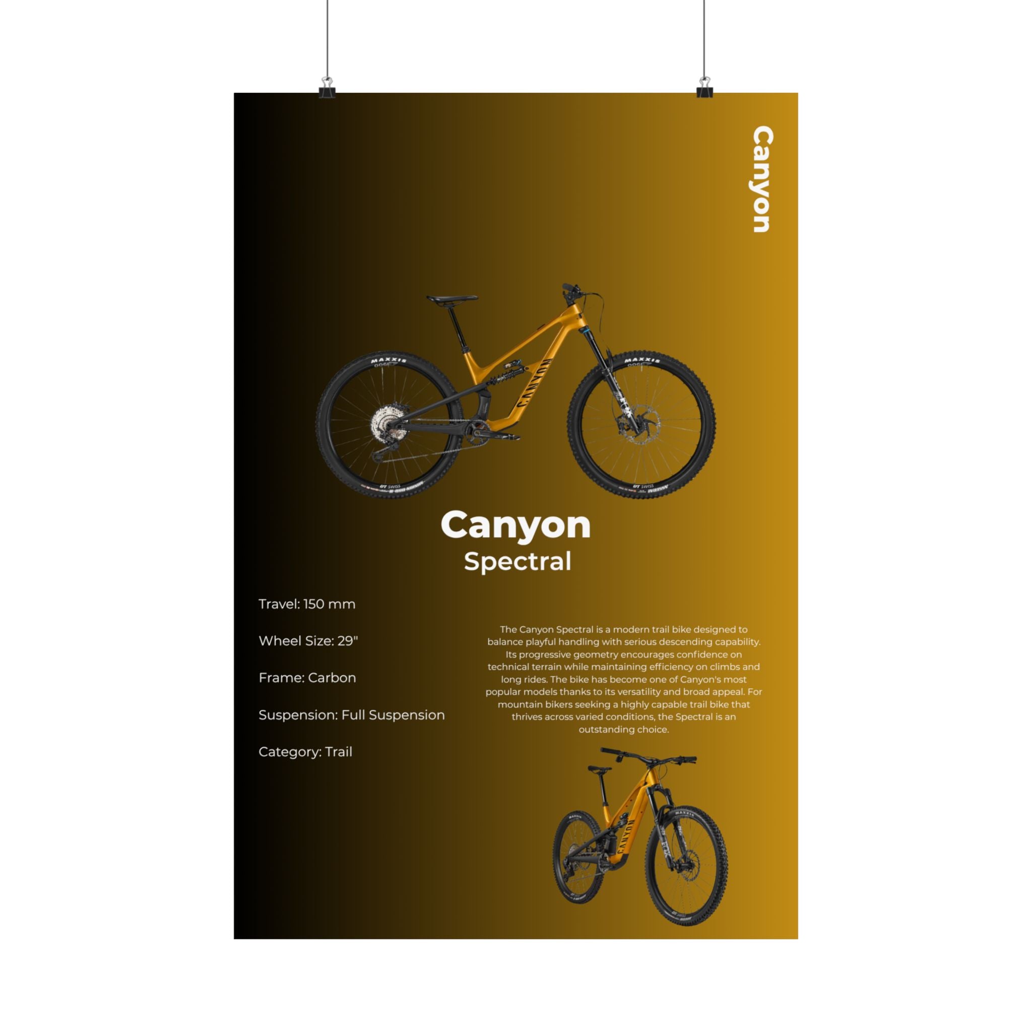 Canyon Spectral Poster