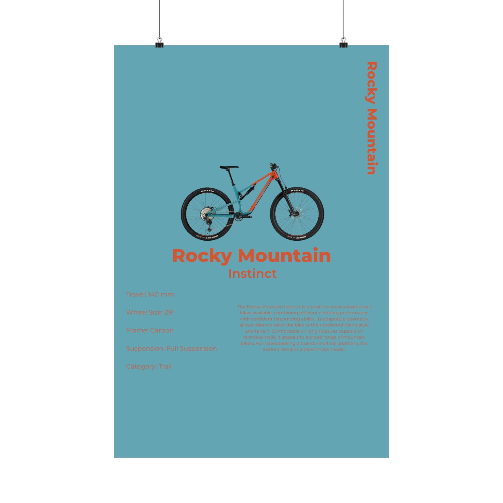 Rocky Mountain Instinct Poster