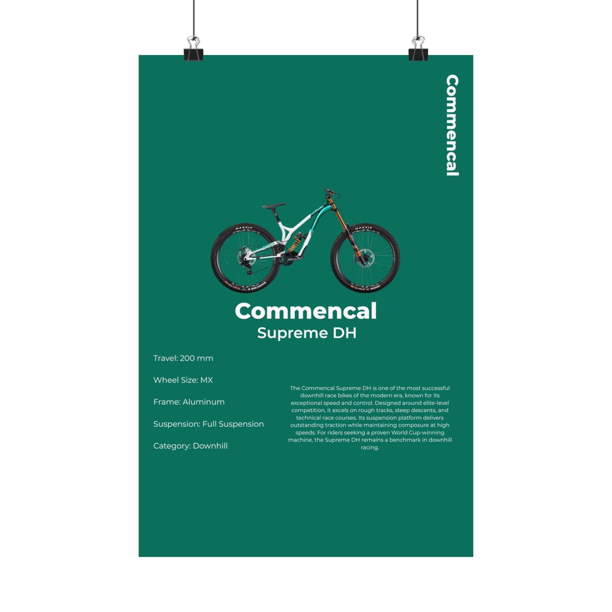 Commencal Supreme DH Poster