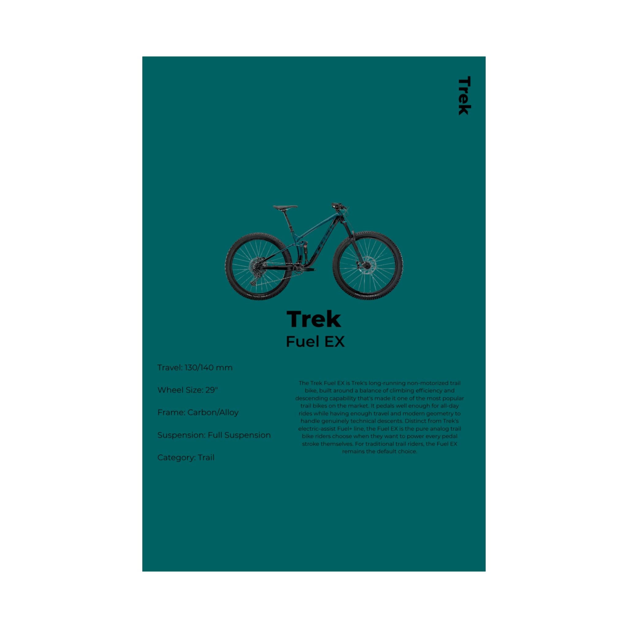 Trek Fuel EX Poster