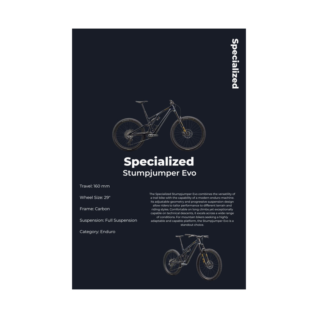 Specialized Stumpjumper Evo Poster