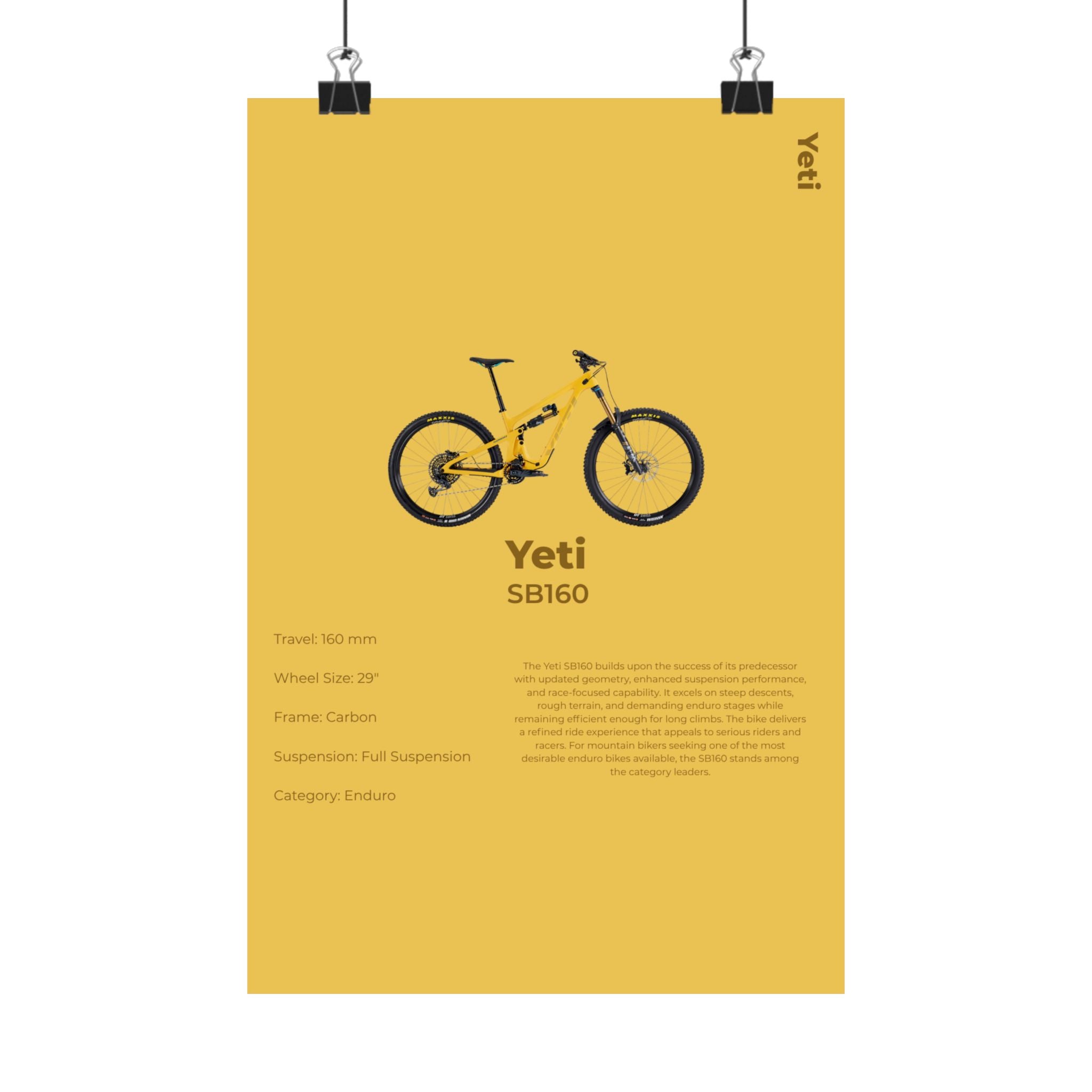 Yeti SB160 Poster
