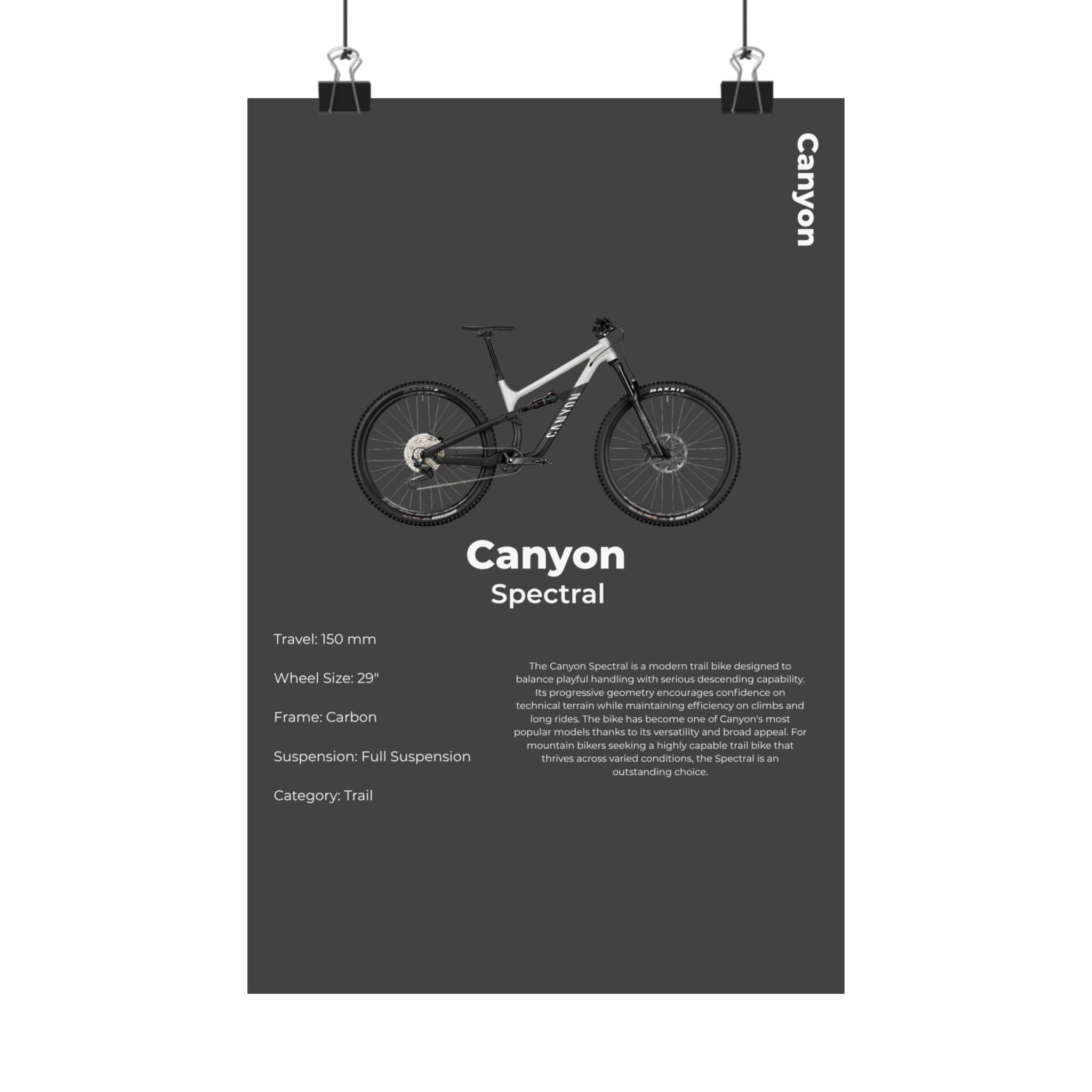 Canyon Spectral Poster