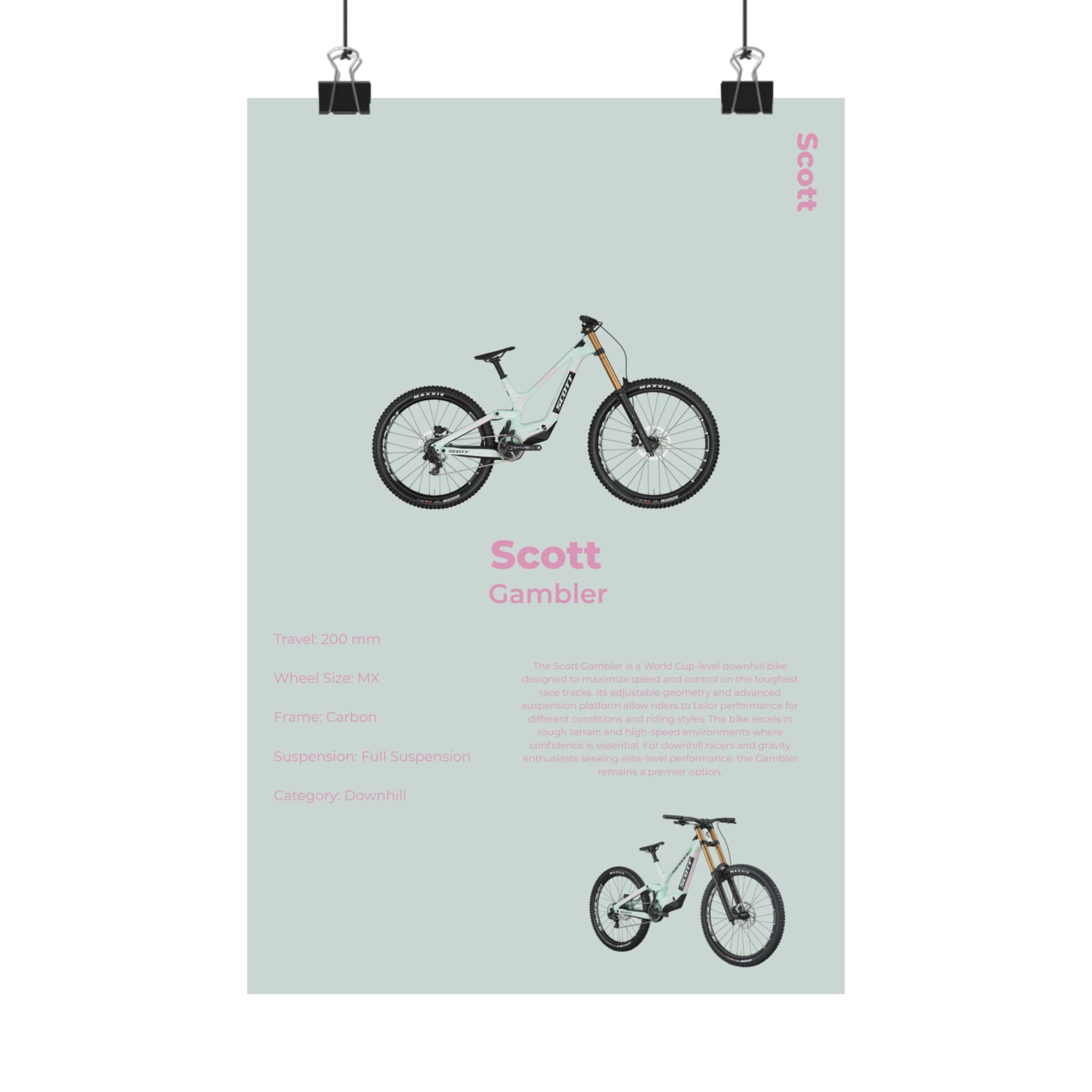 Scott Gambler Poster