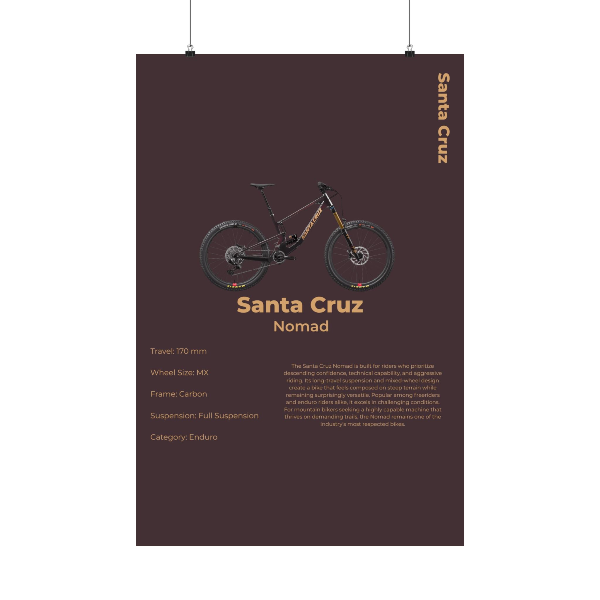 Santa Cruz Nomad Poster