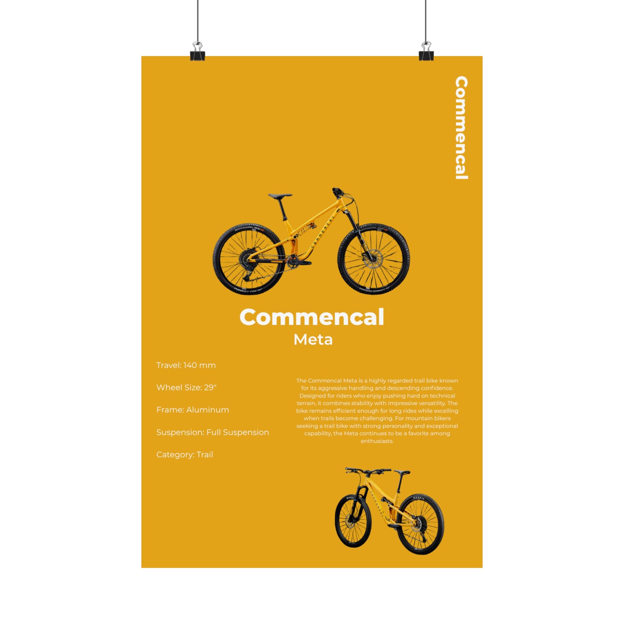 Commencal Meta Poster