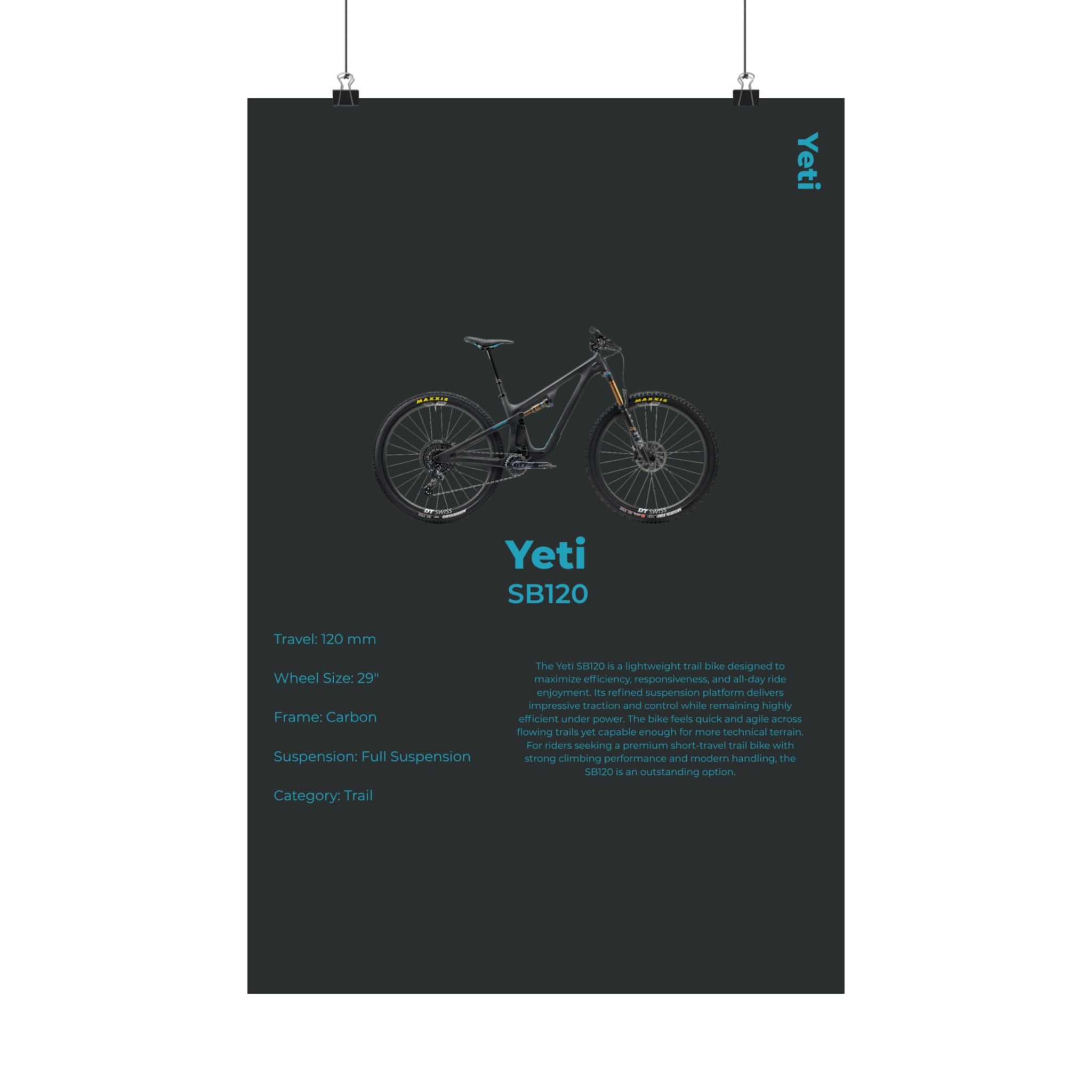 Yeti SB120 Poster