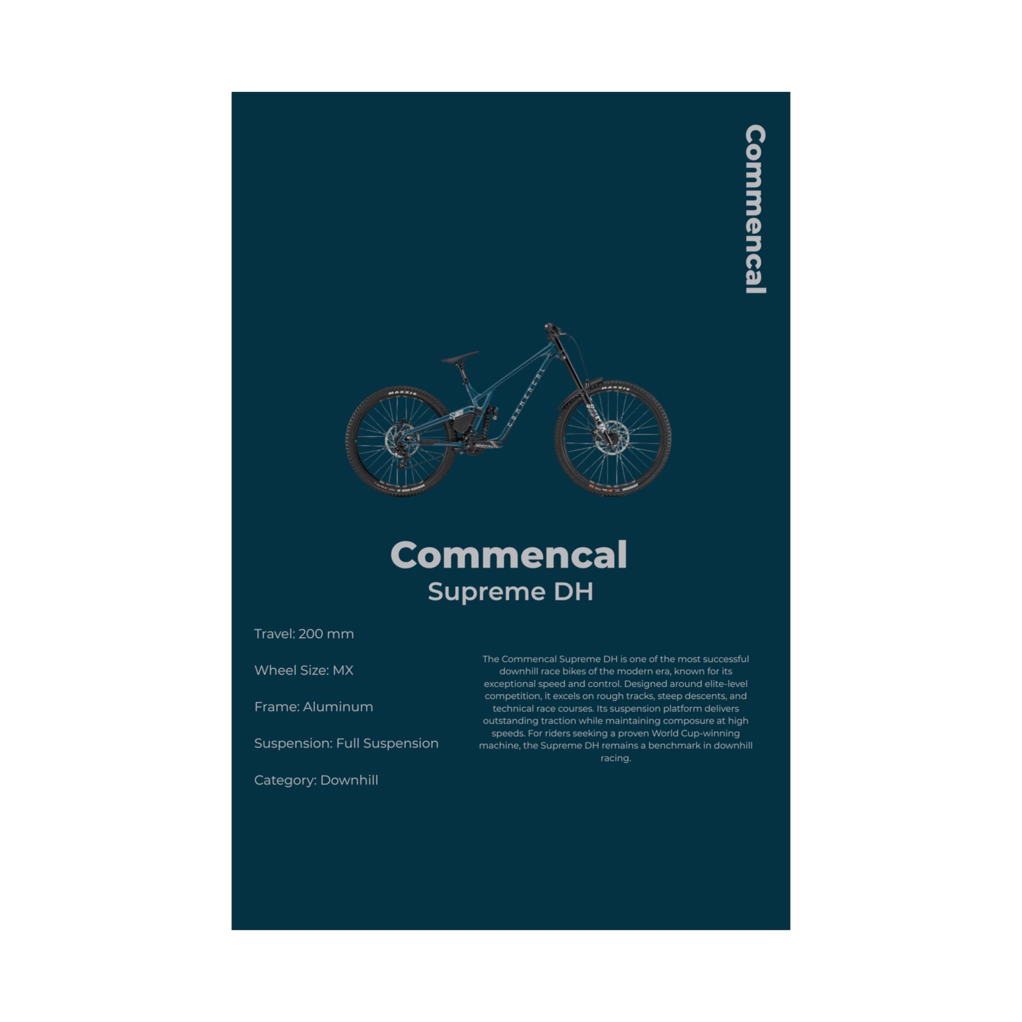 Commencal Supreme DH Poster