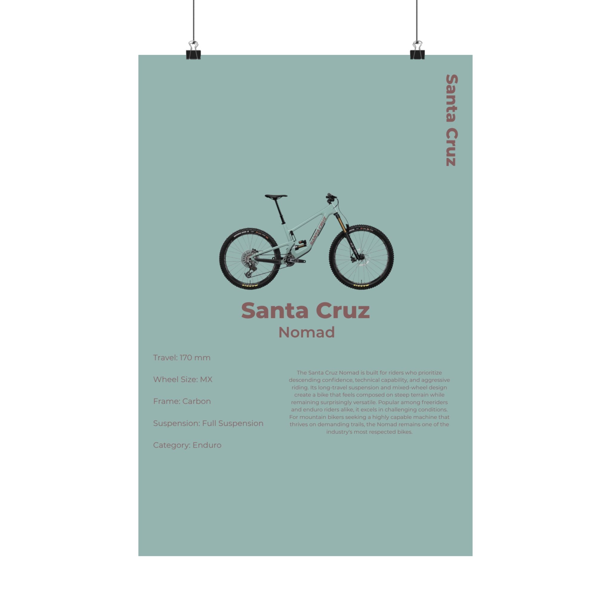 Santa Cruz Nomad Poster