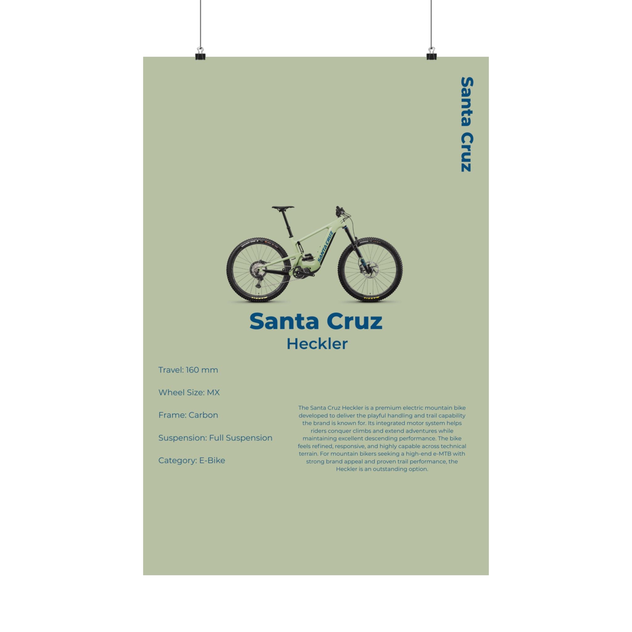 Santa Cruz Heckler Poster