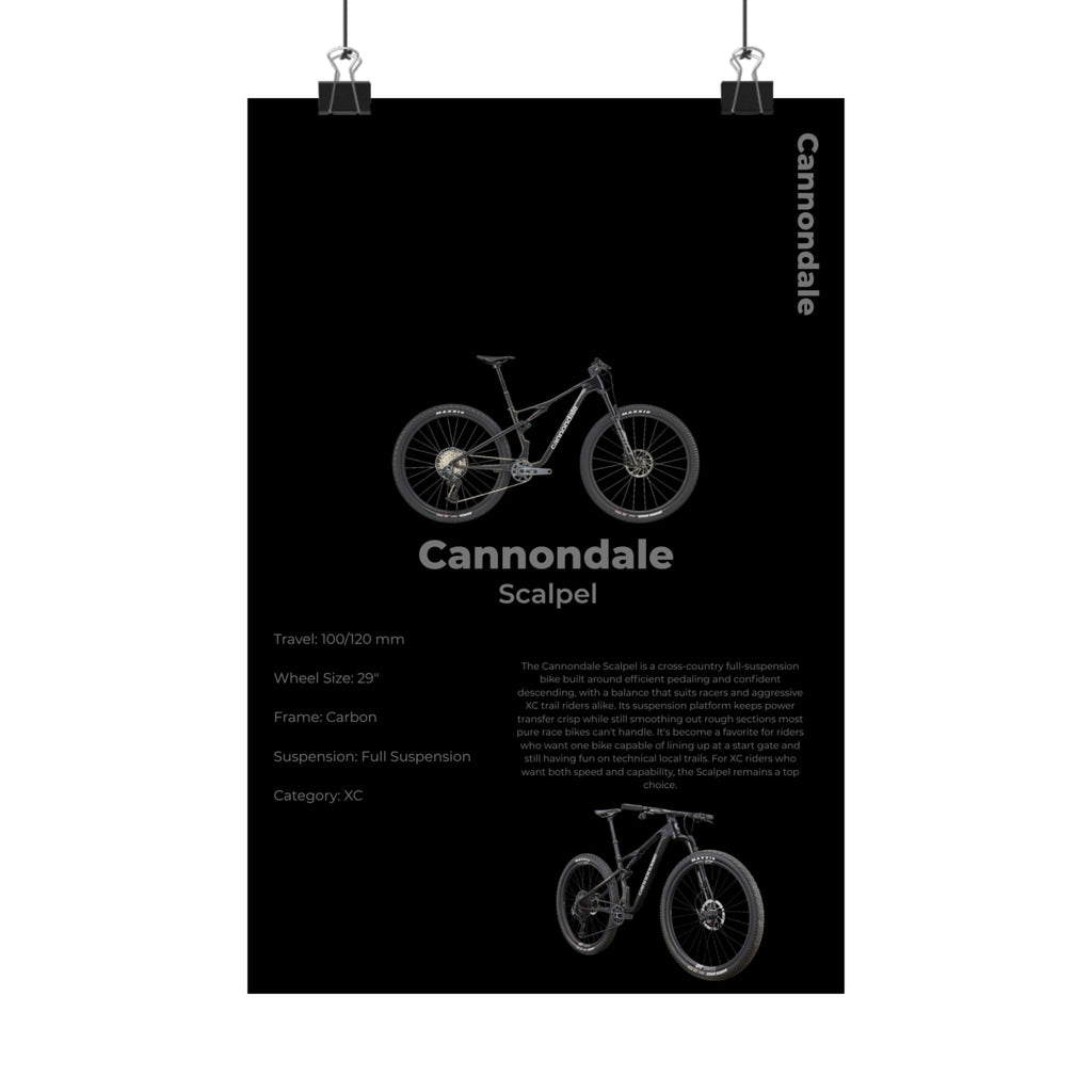 Cannondale Scalpel Poster