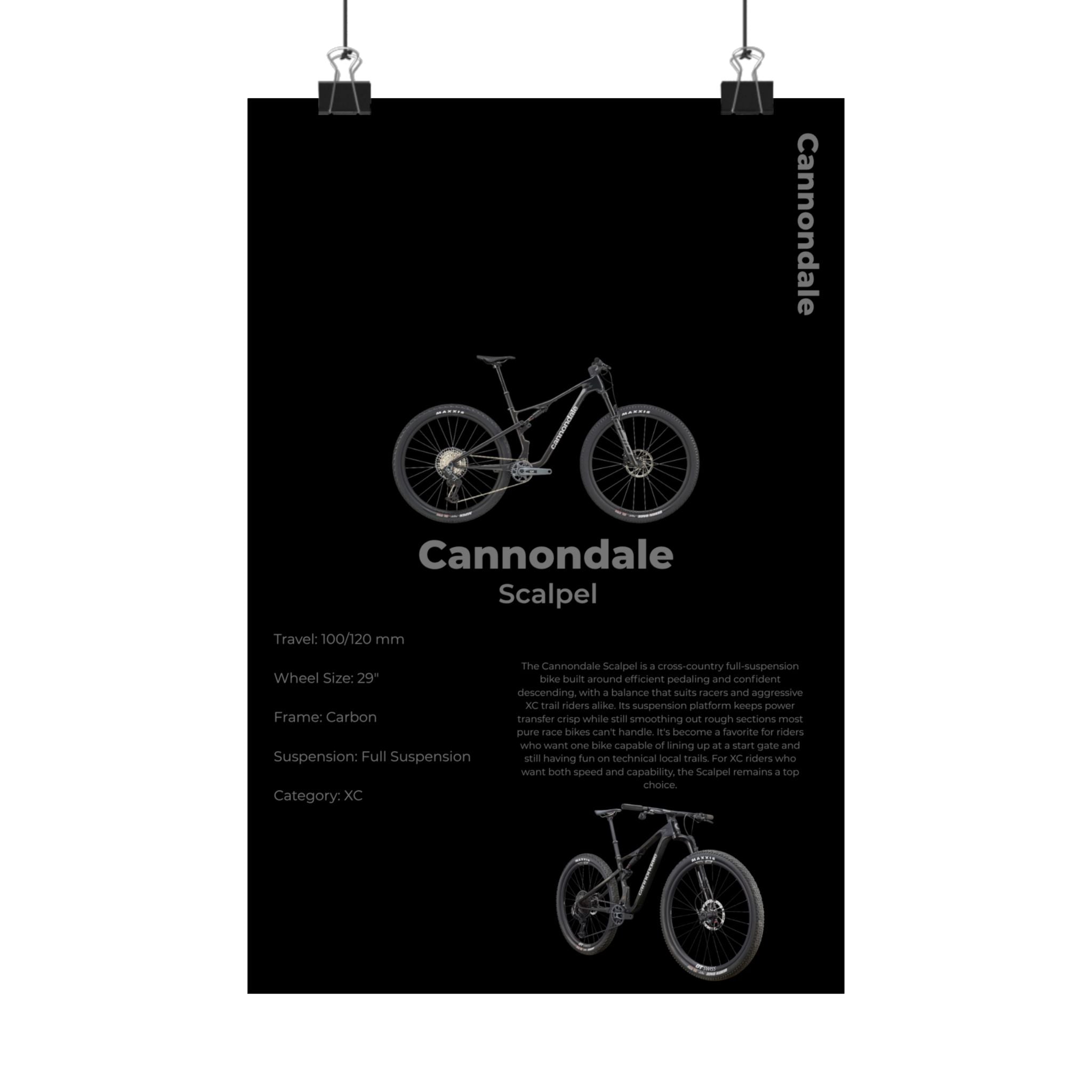 Cannondale Scalpel Poster