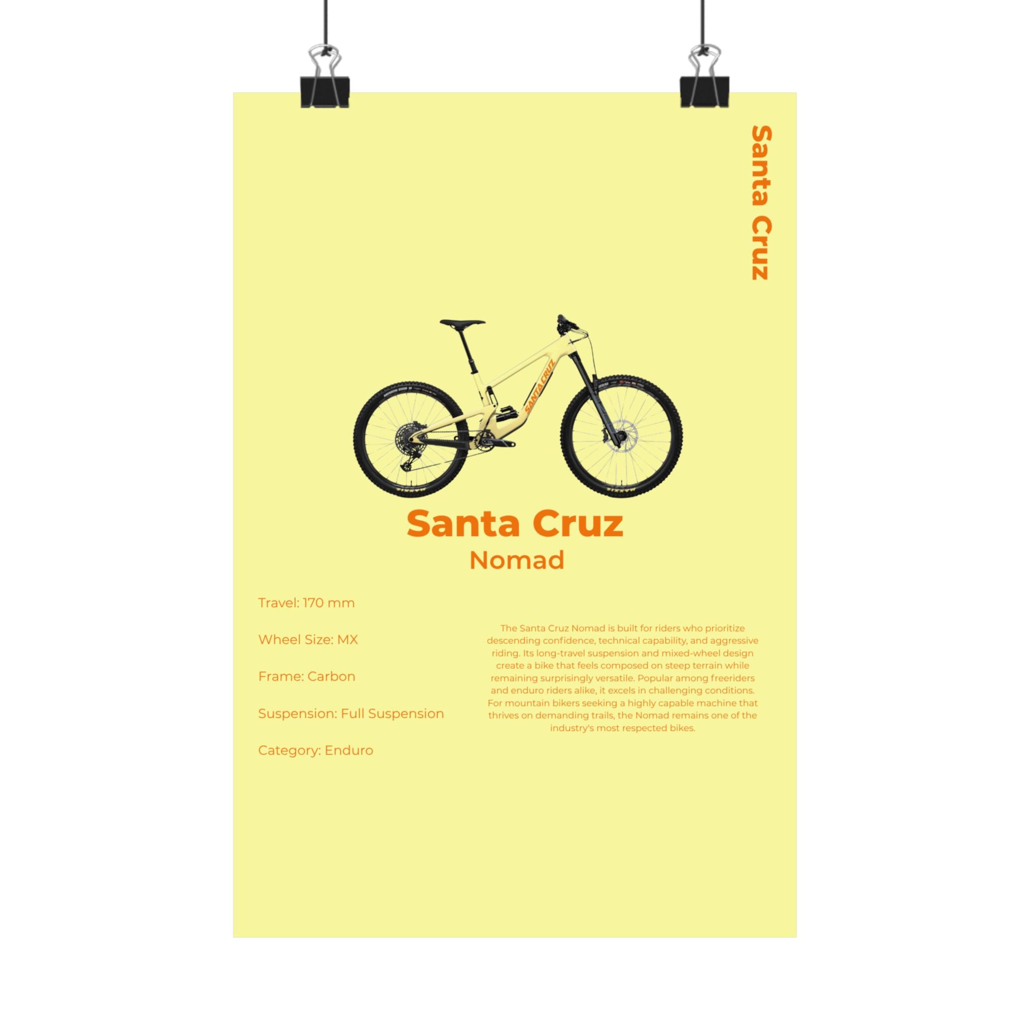 Santa Cruz Nomad Poster
