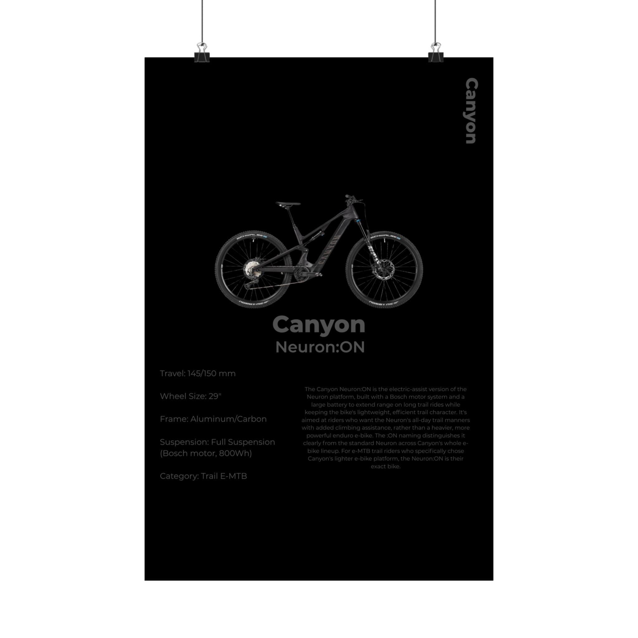 Canyon Neuron Poster