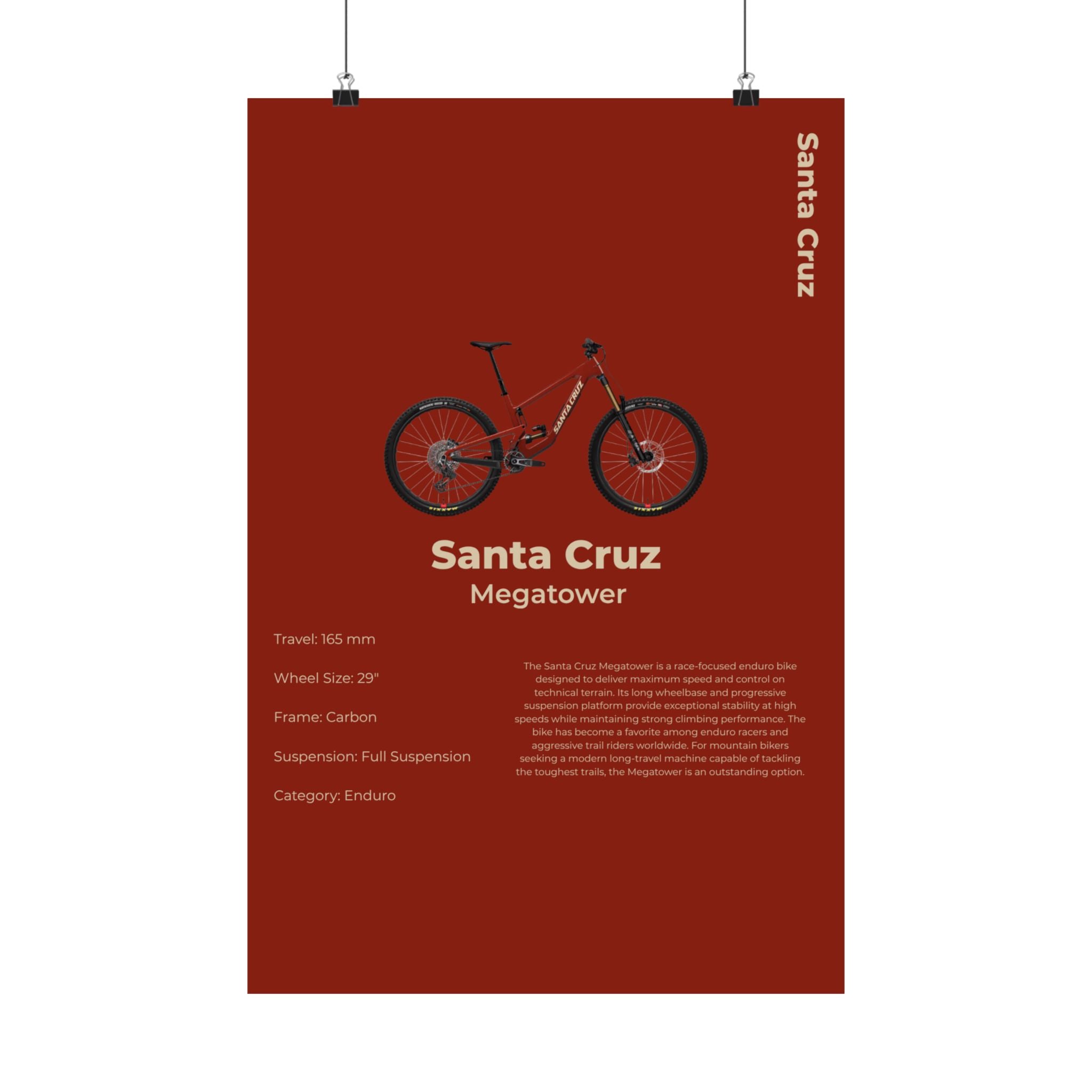 Santa Cruz Megatower Poster