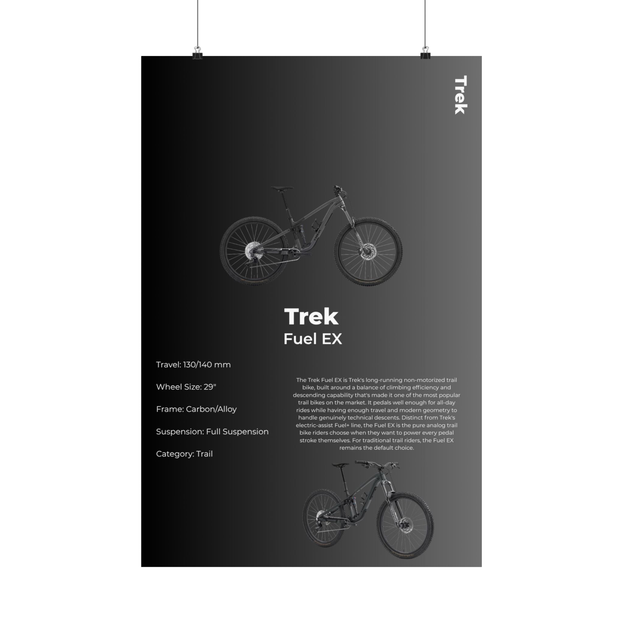 Trek Fuel EX Poster