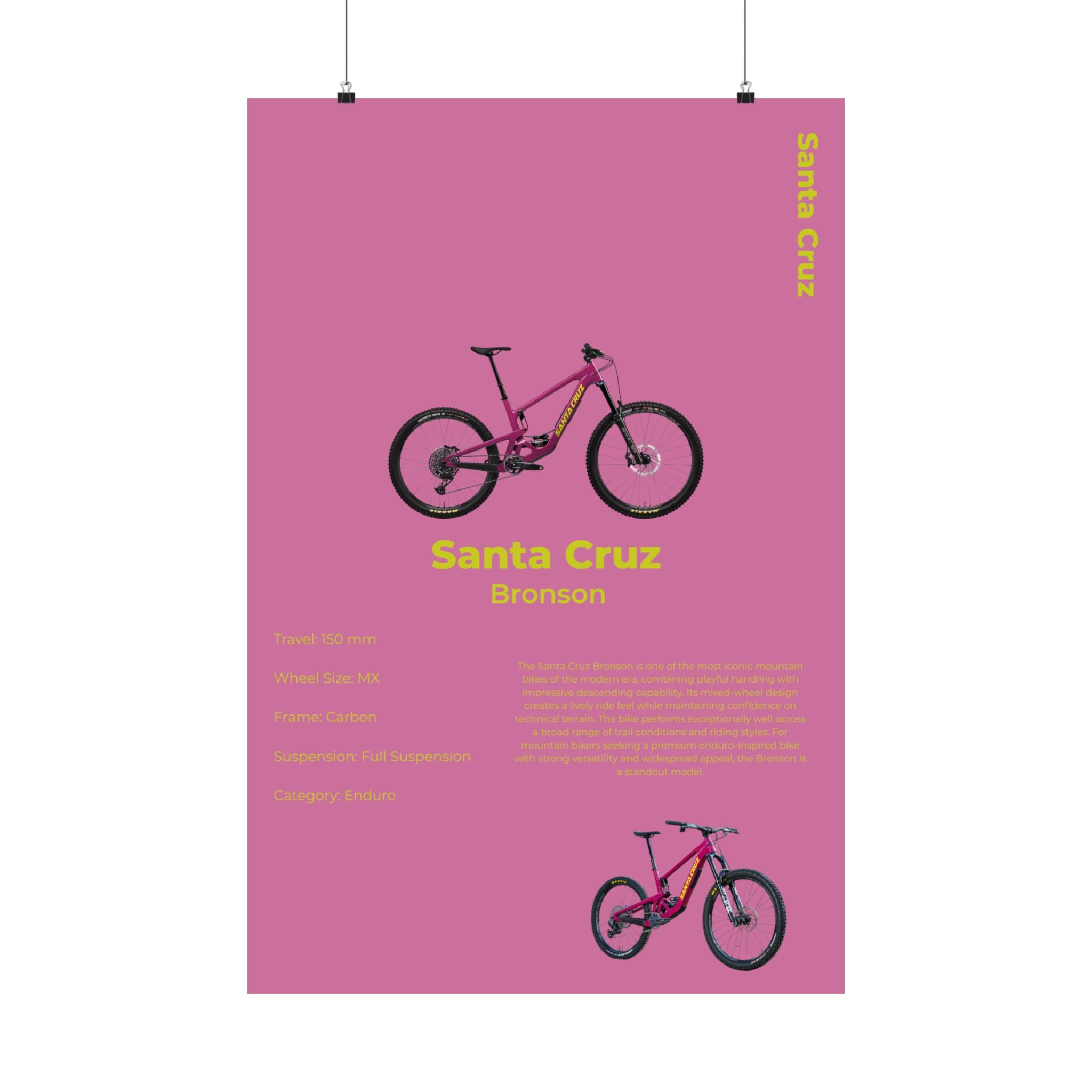 Santa Cruz Bronson Poster