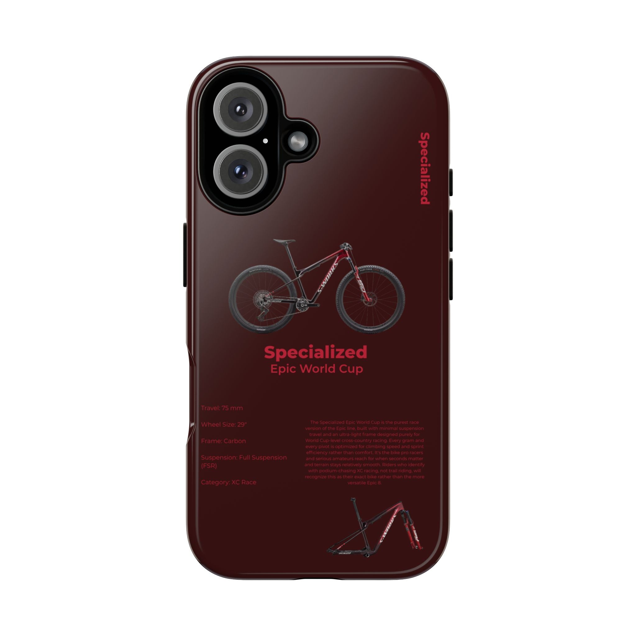 Specialized Epic World Cup Phone Case