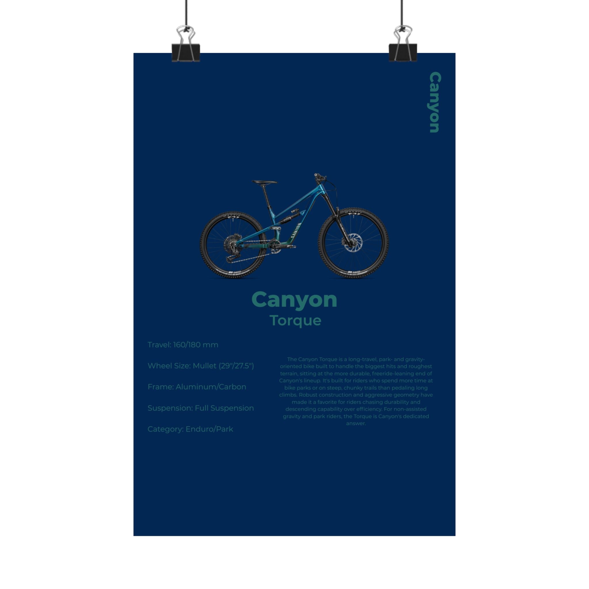Canyon Torque Poster