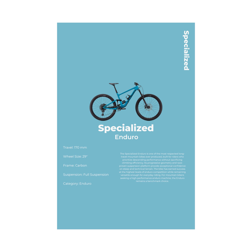 Specialized Enduro Poster