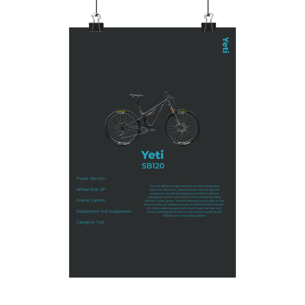 Yeti SB120 Poster