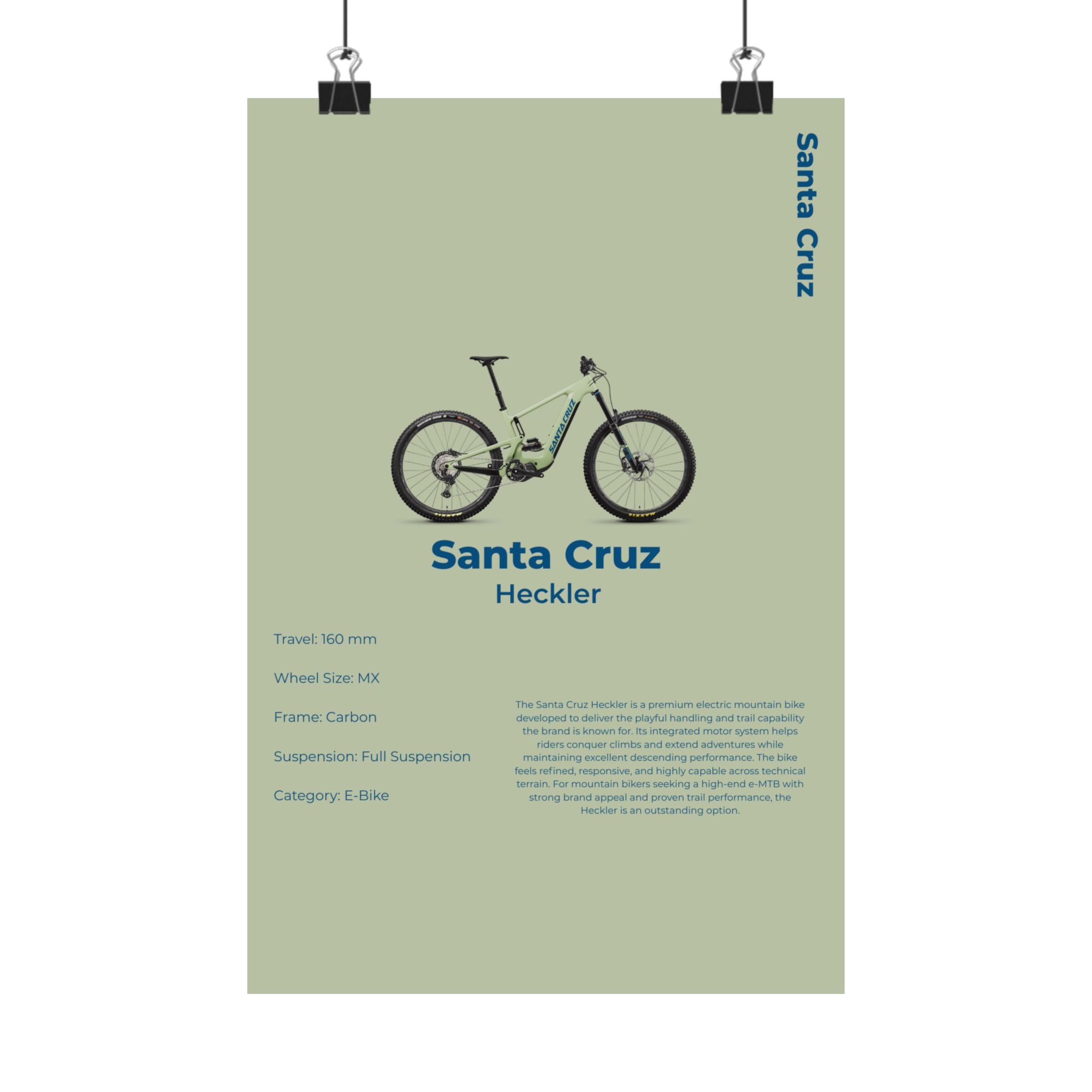 Santa Cruz Heckler Poster