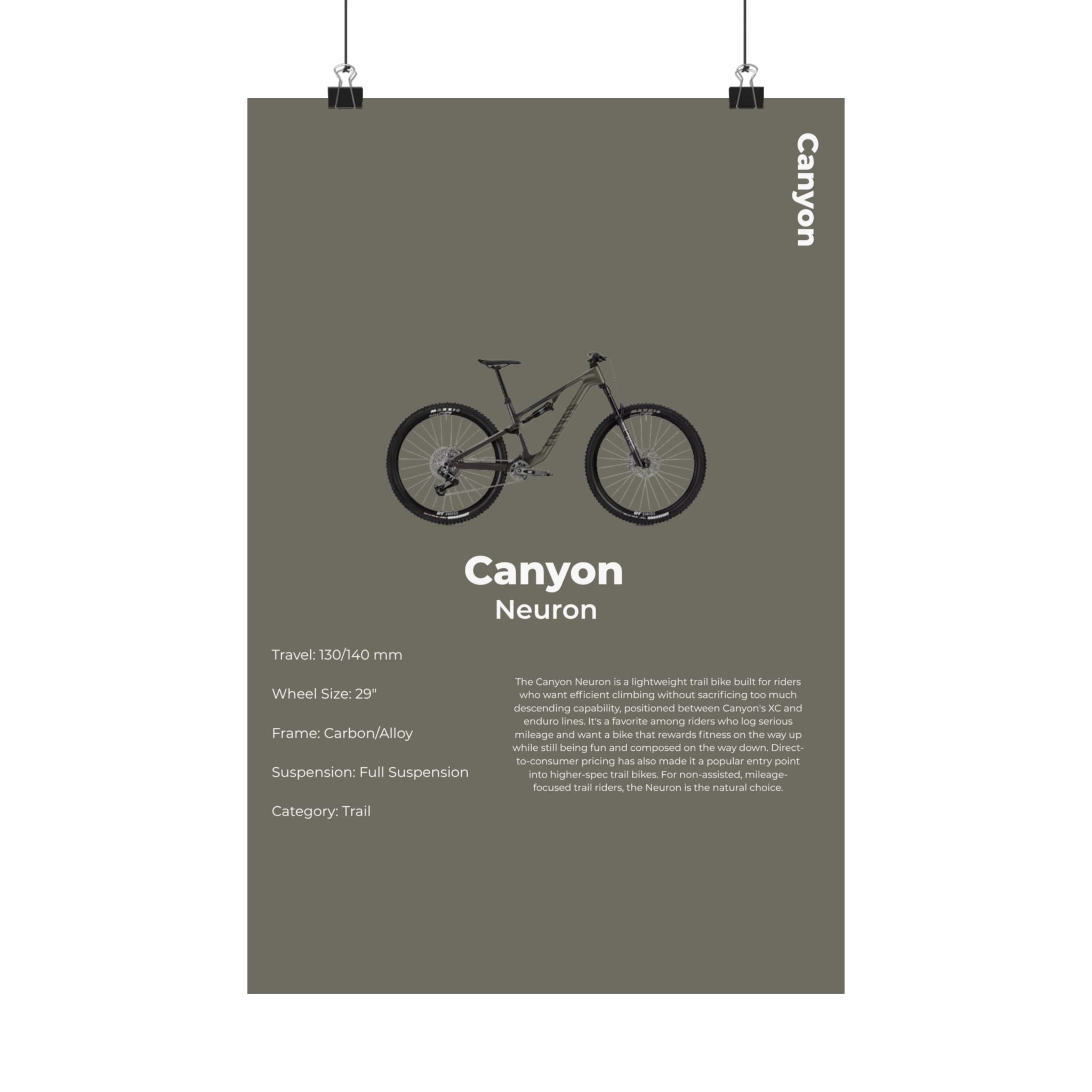 Canyon Neuron Poster