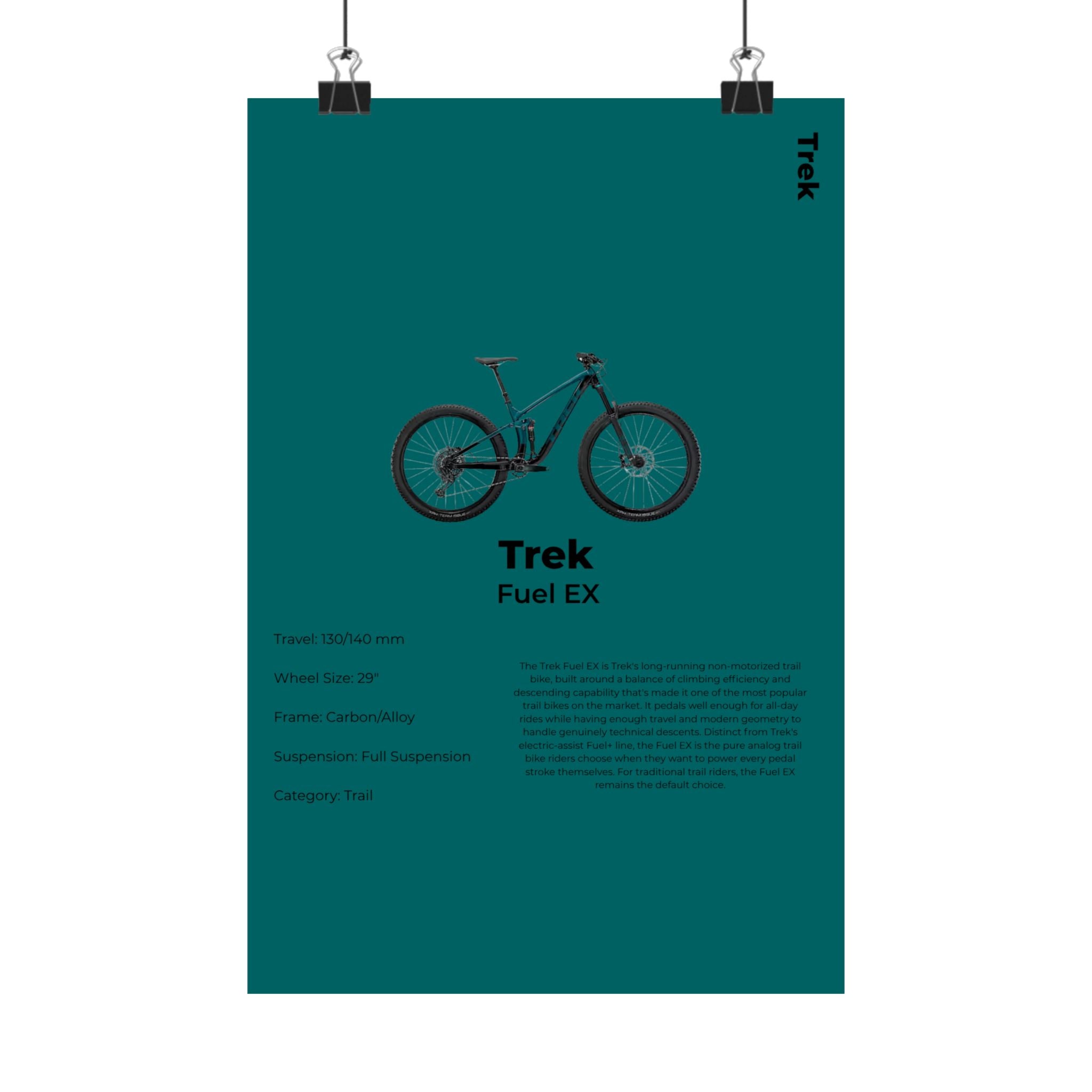 Trek Fuel EX Poster