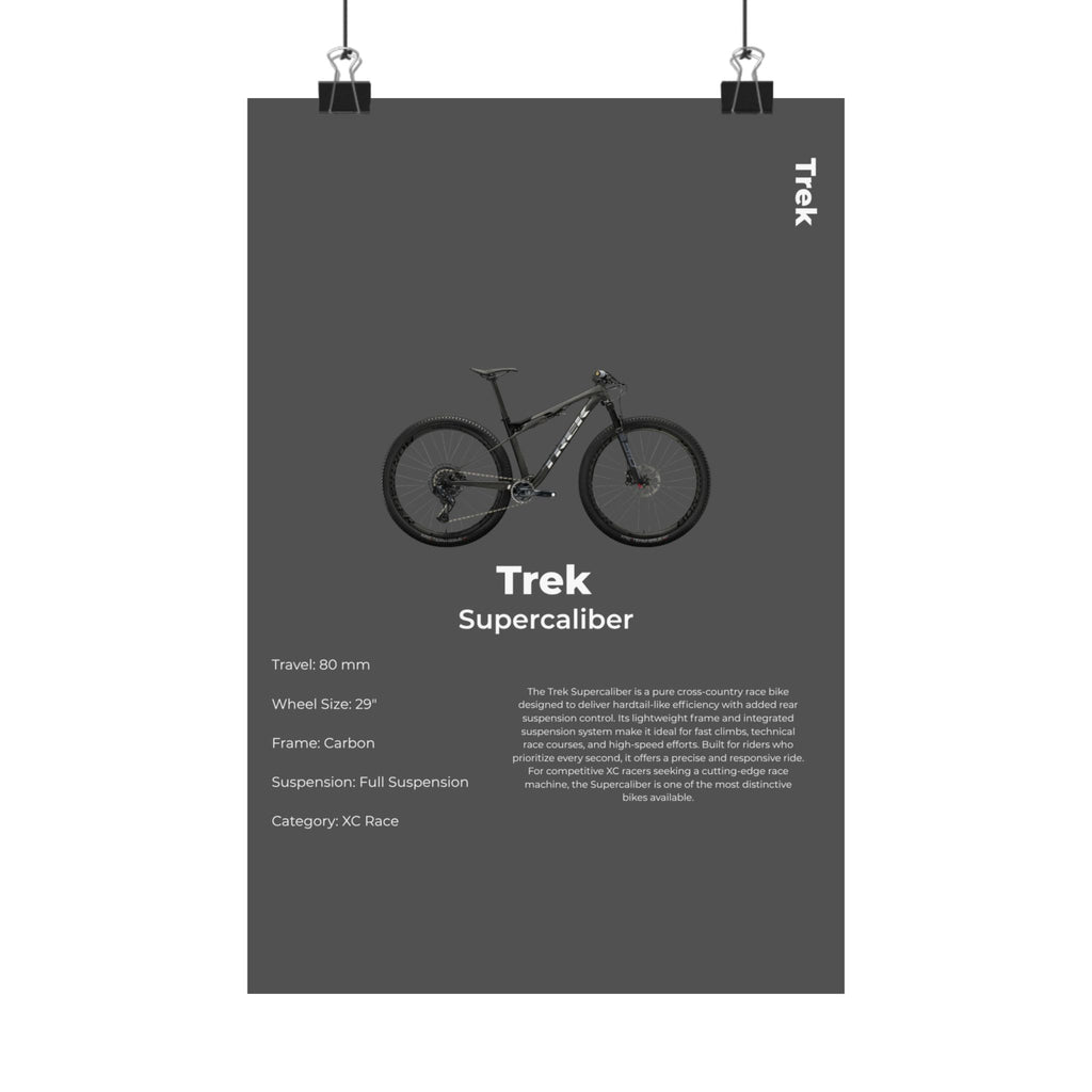 Trek Supercaliber Poster