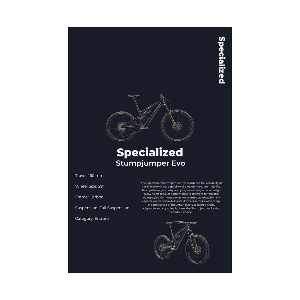 Specialized Stumpjumper Evo Poster