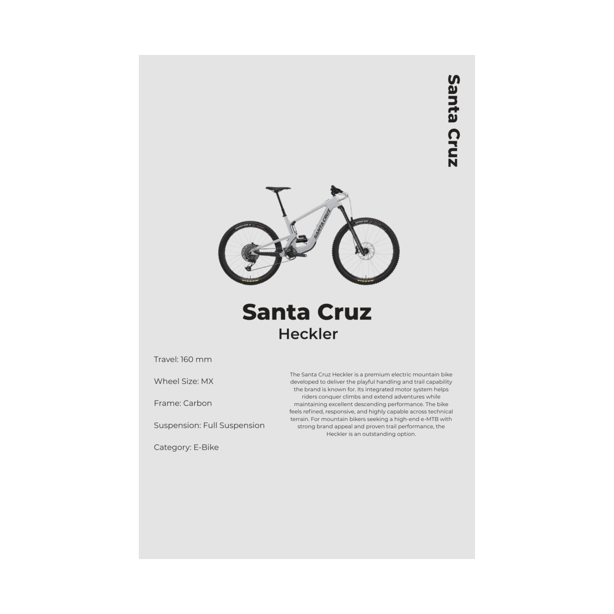 Santa Cruz Heckler Poster