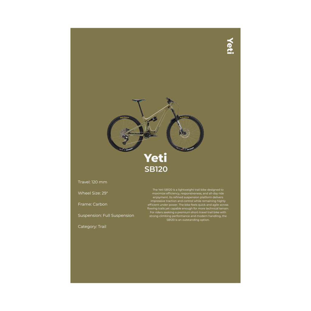Yeti SB120 Poster