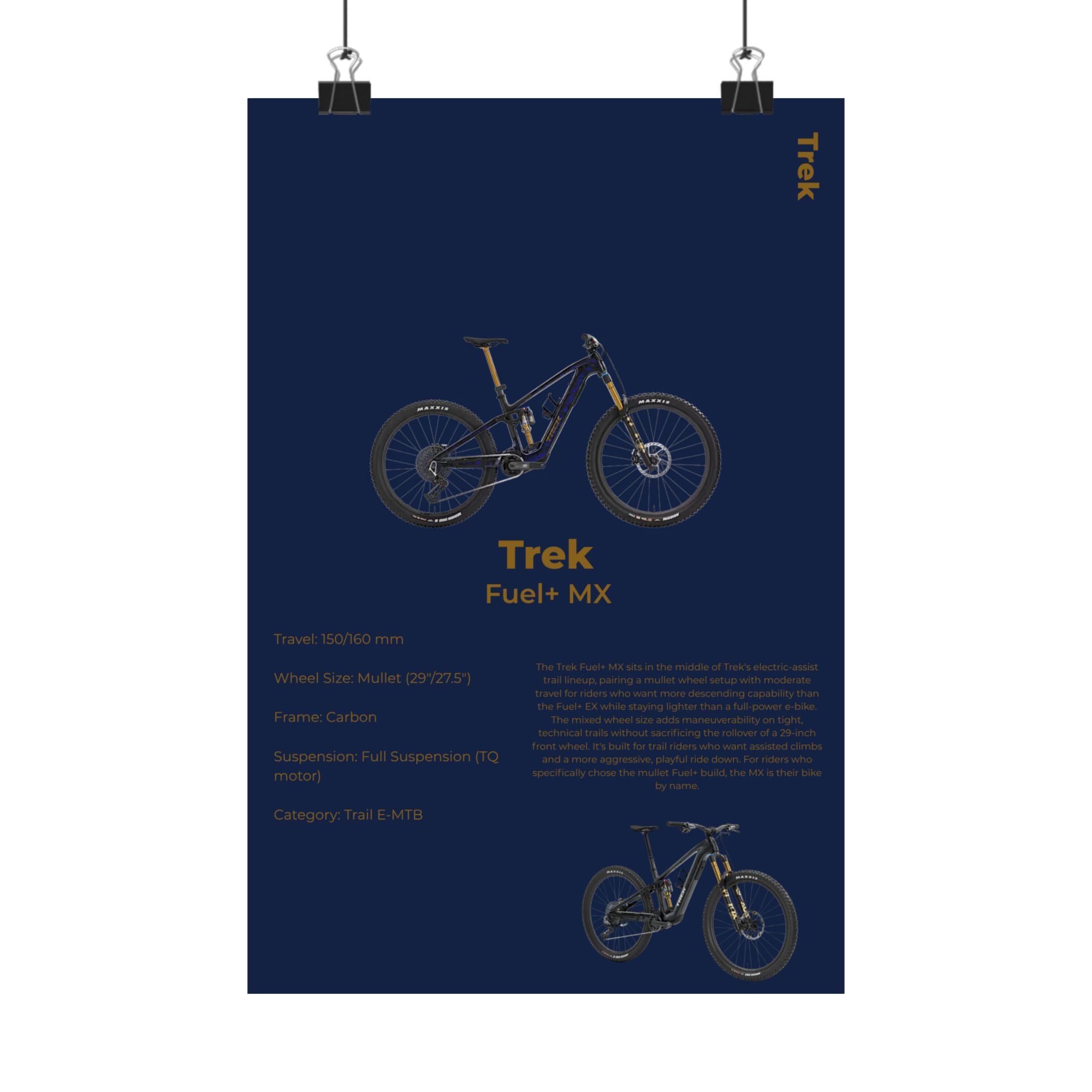 Trek Fuel EX Poster