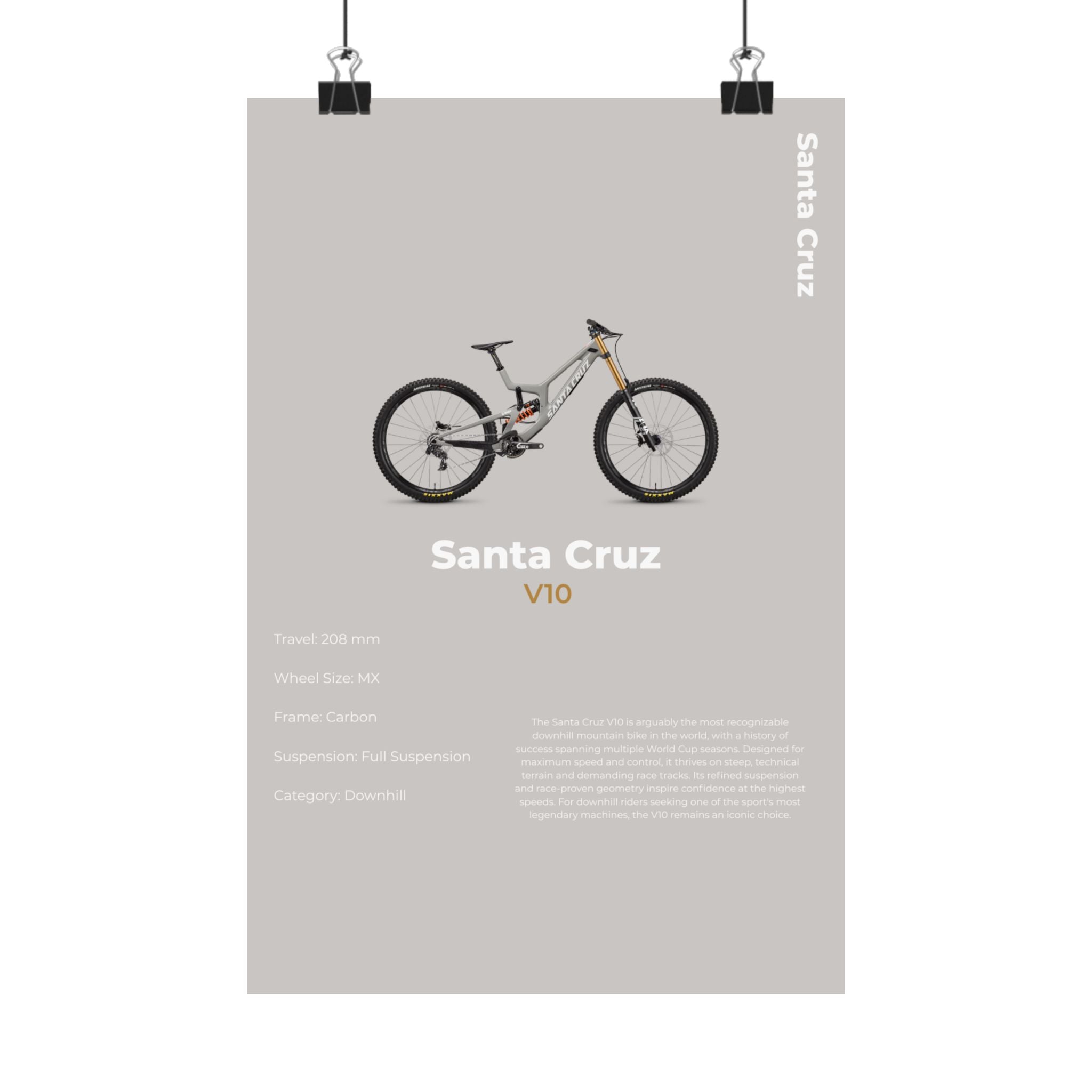 Santa Cruz V10 Poster