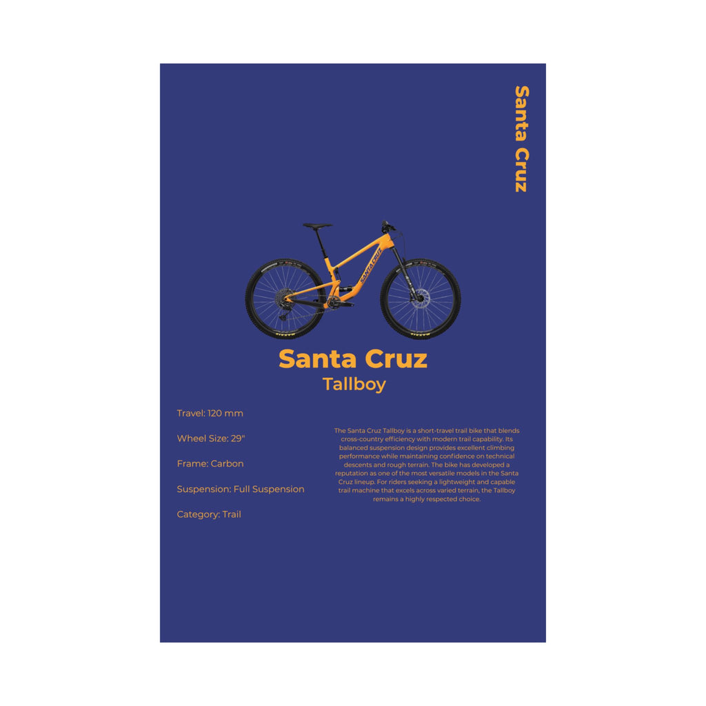 Santa Cruz Tallboy Poster