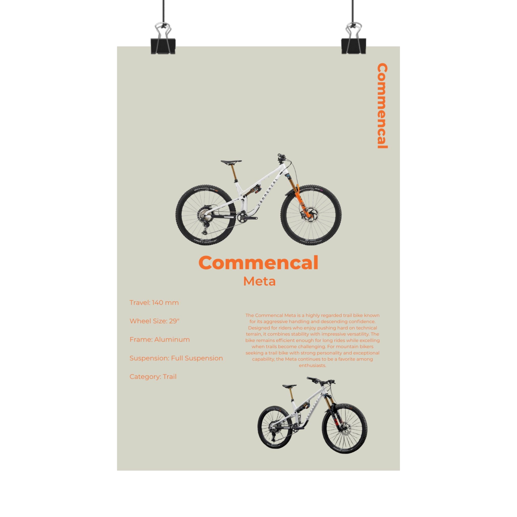 Commencal Meta Poster