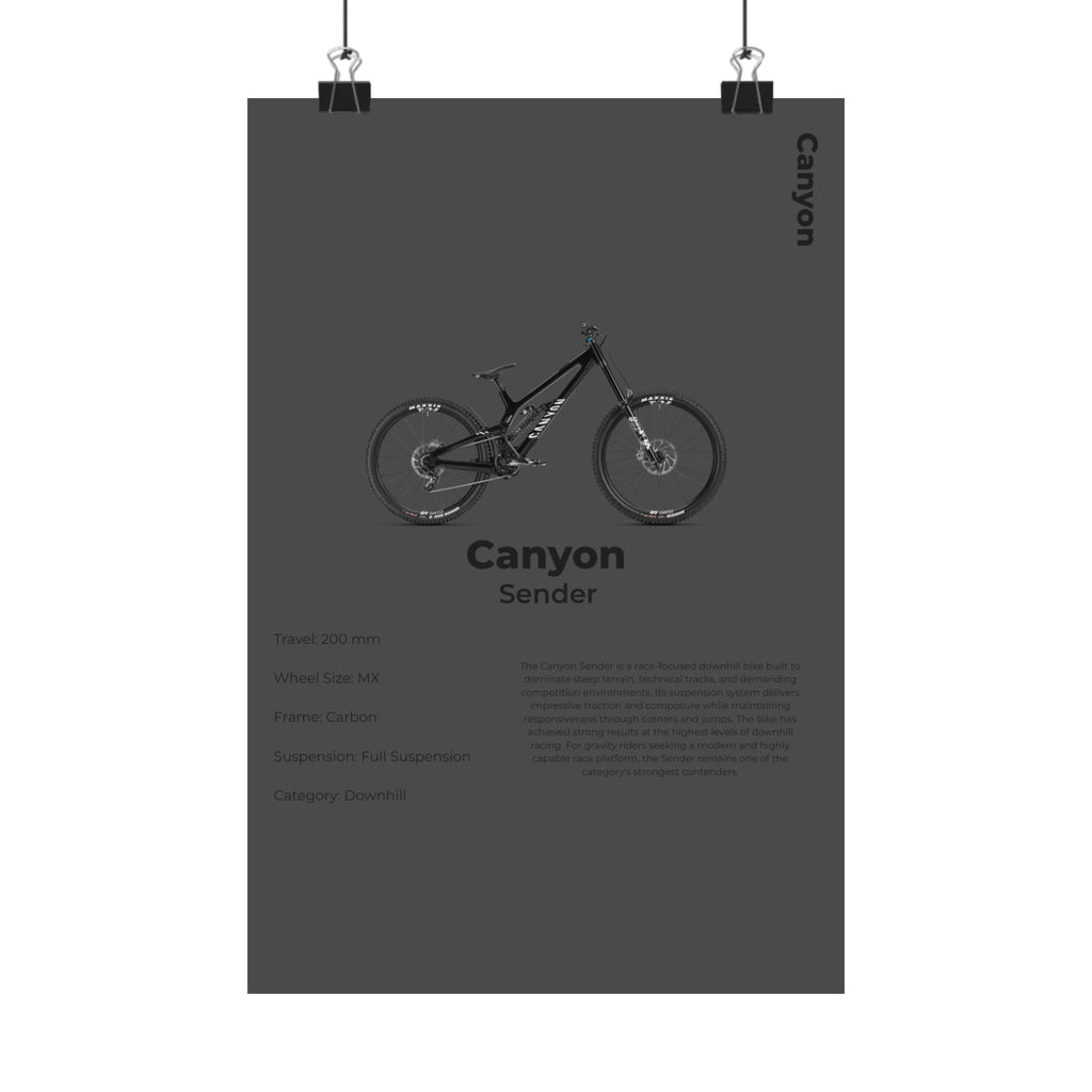 Canyon Sender Poster