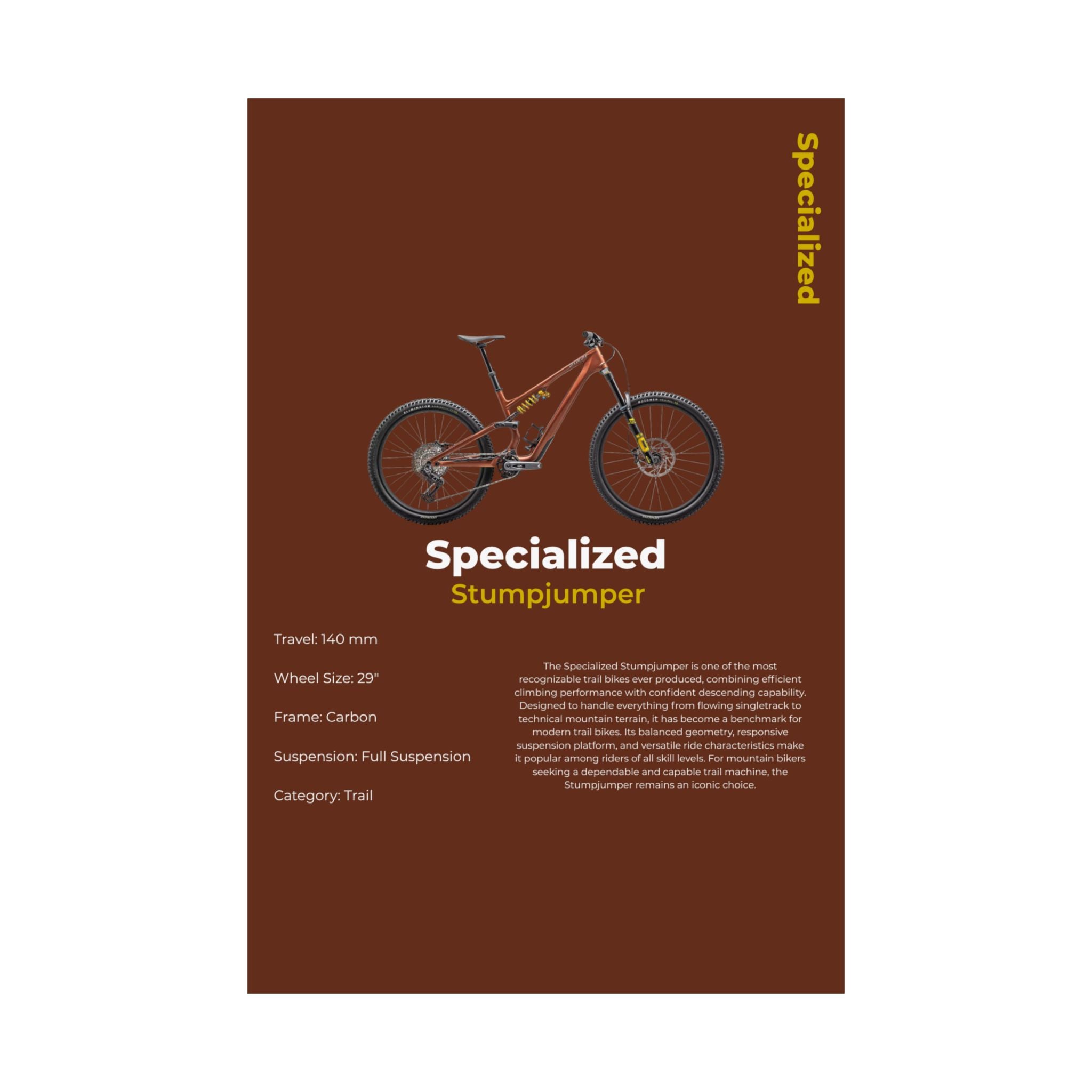 Specialized Stumpjumper Poster