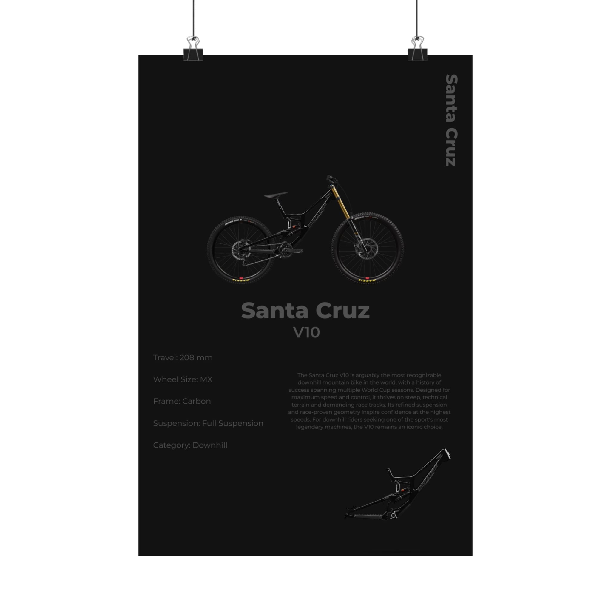 Santa Cruz V10 Poster