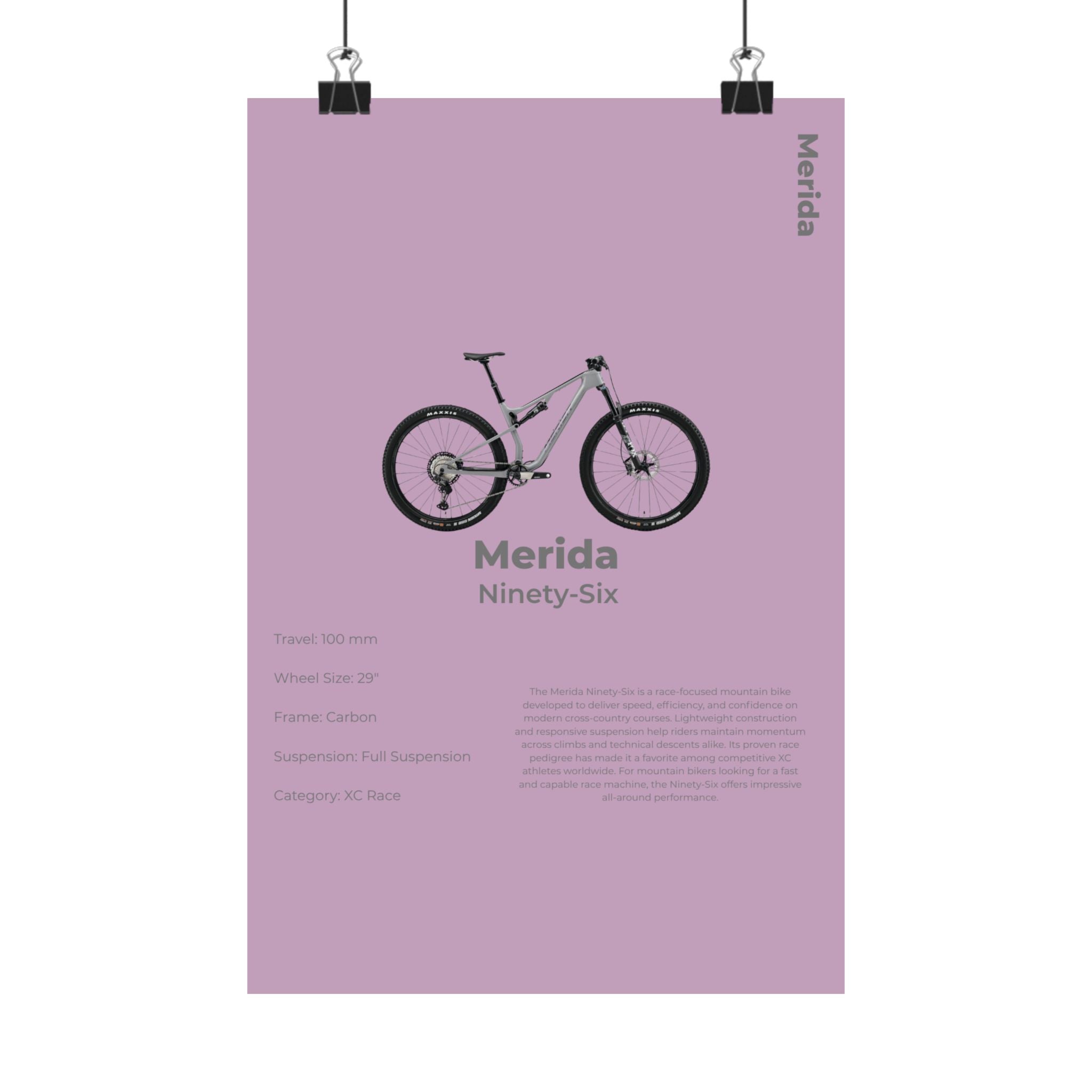 Merida Ninety-Six Poster