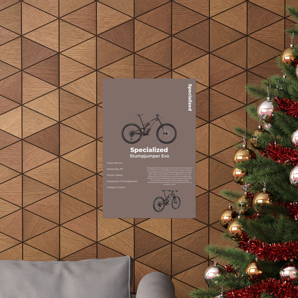 Specialized Stumpjumper Evo Poster