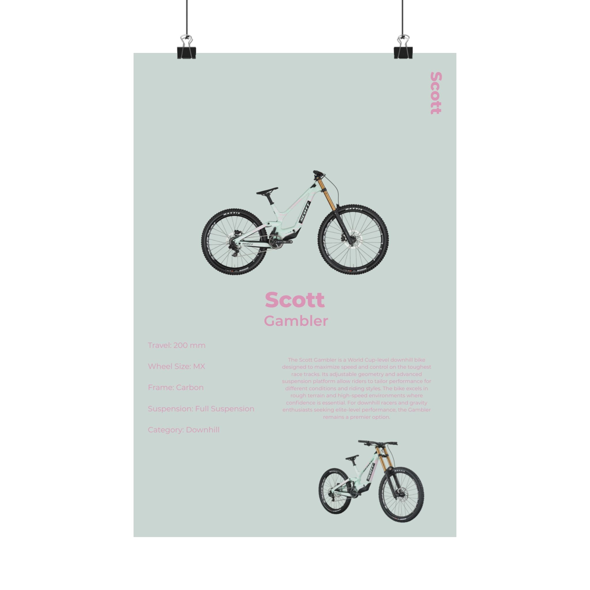Scott Gambler Poster