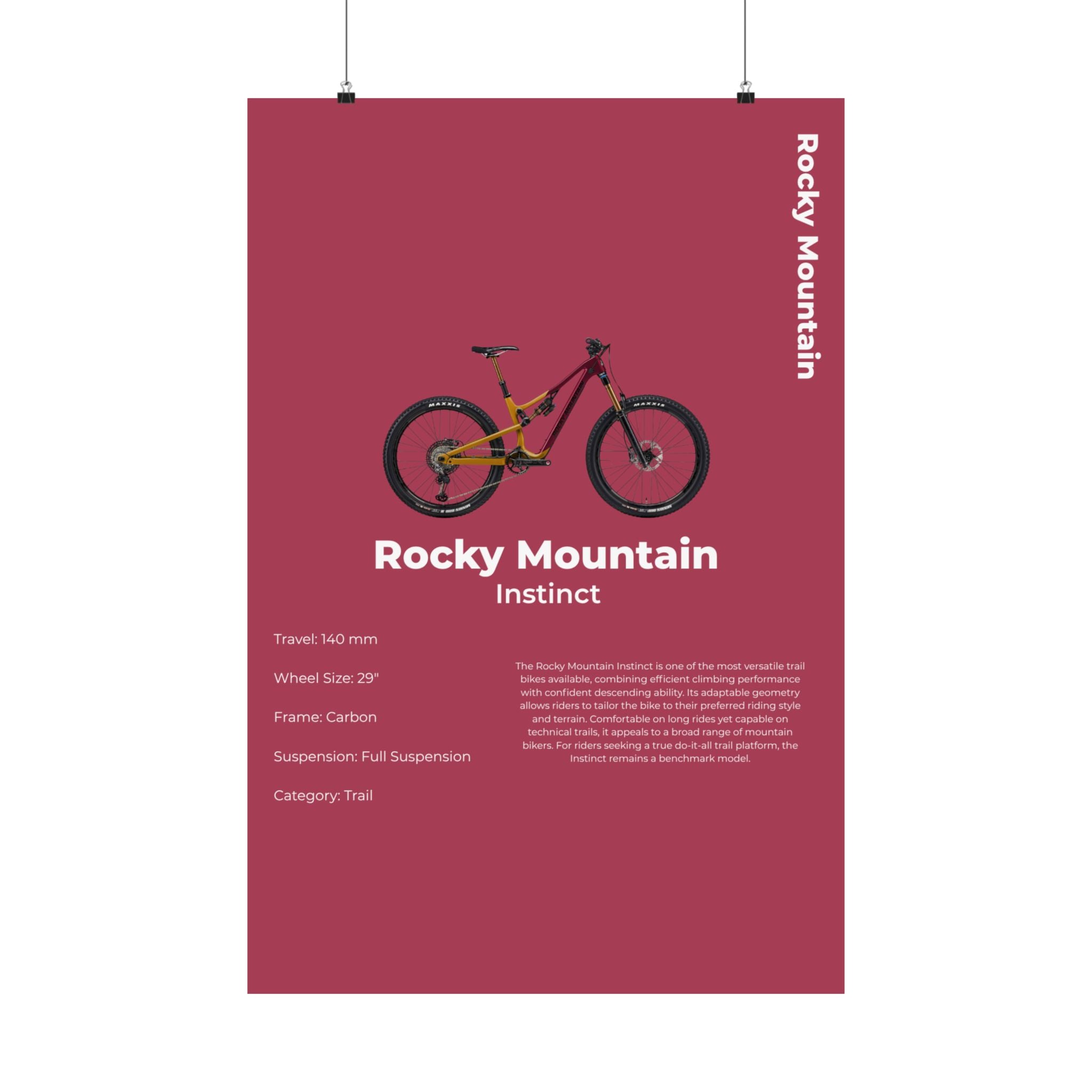 Rocky Mountain Instinct Poster