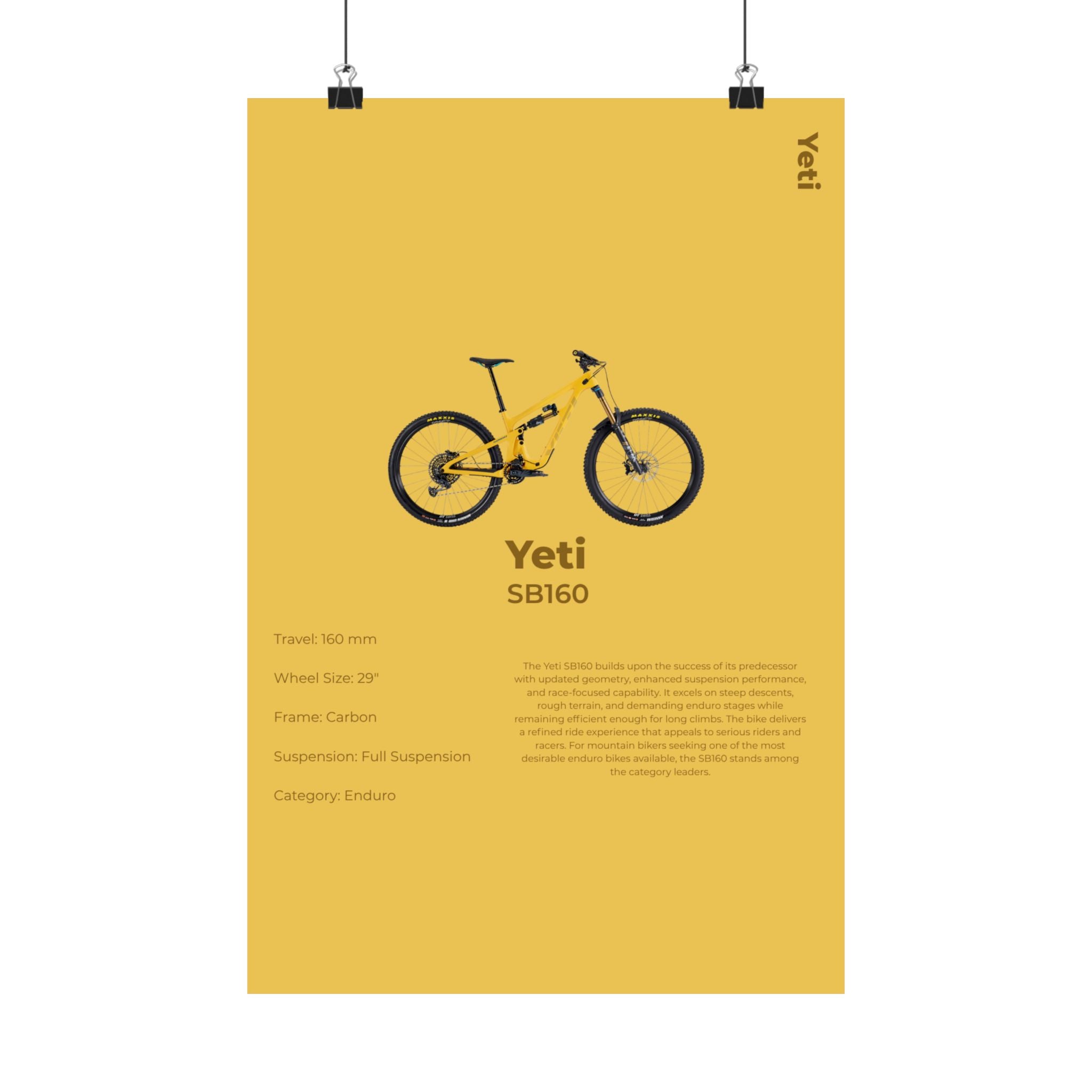 Yeti SB160 Poster