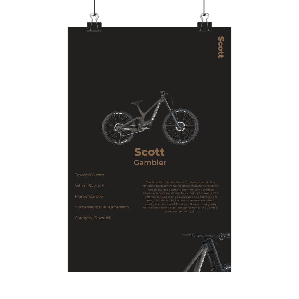 Scott Gambler Poster