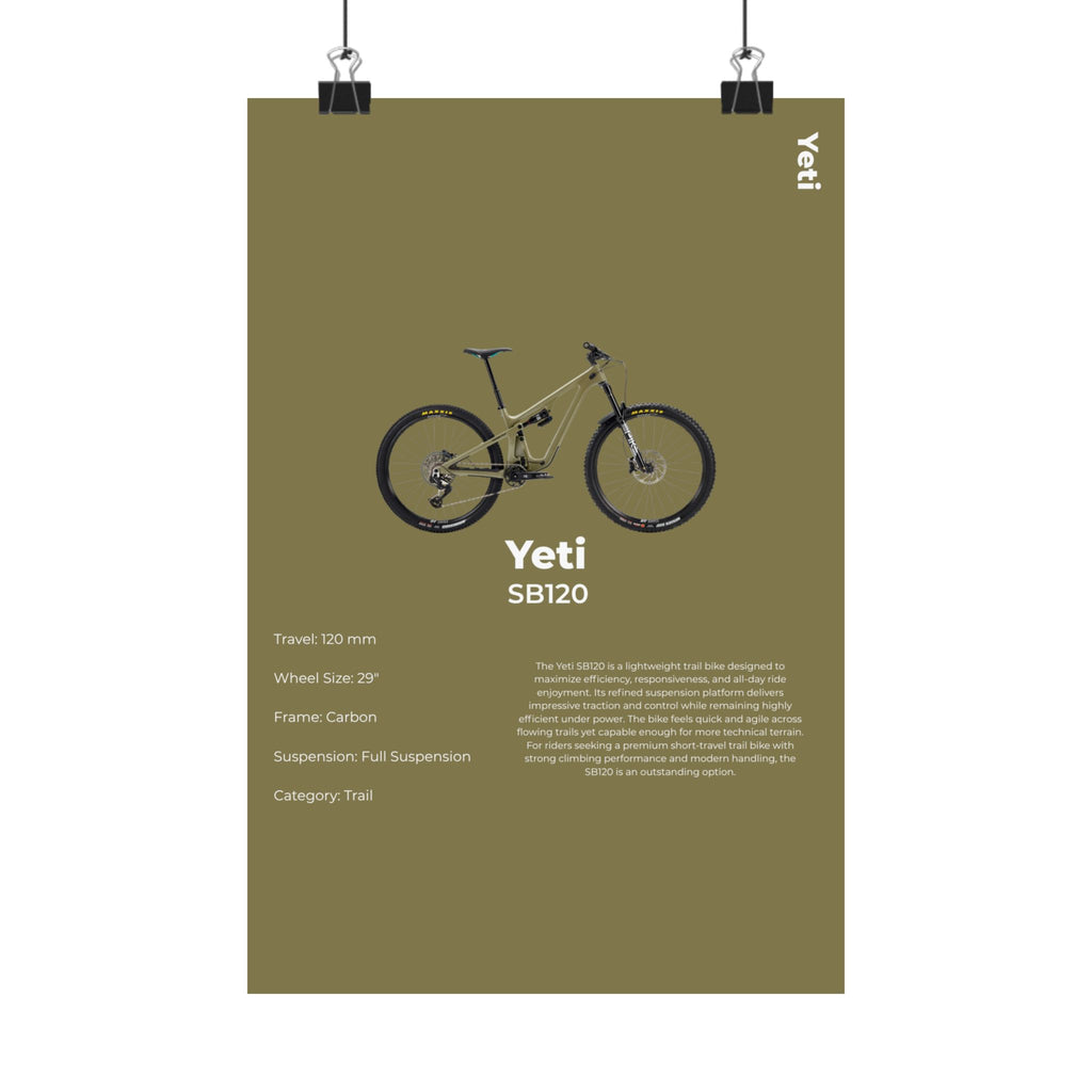 Yeti SB120 Poster